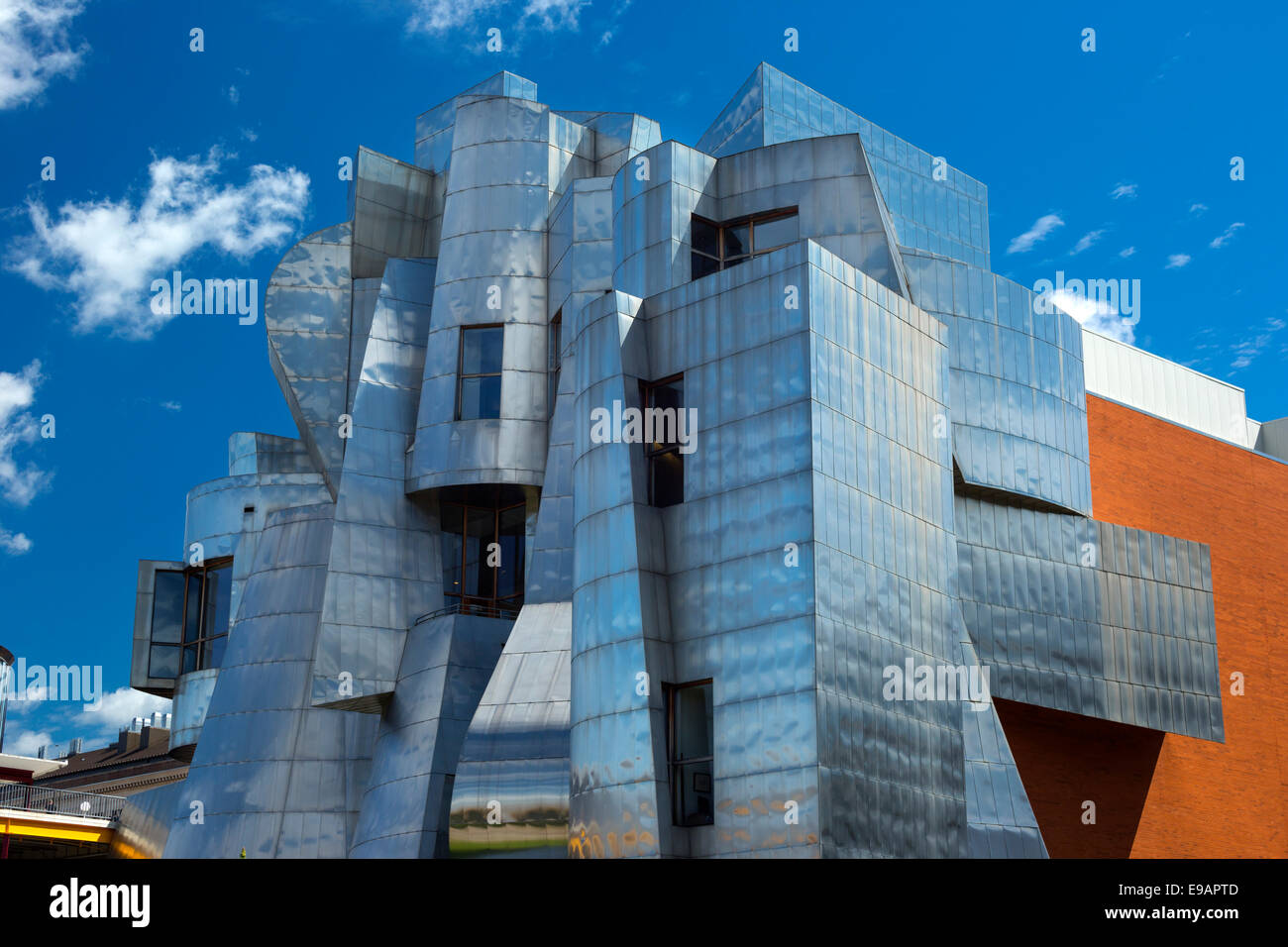 WEISMAN ART MUSEUM (©1993 Frank Gehry) Campus de l'Université du Minnesota Minneapolis Minnesota USA Banque D'Images