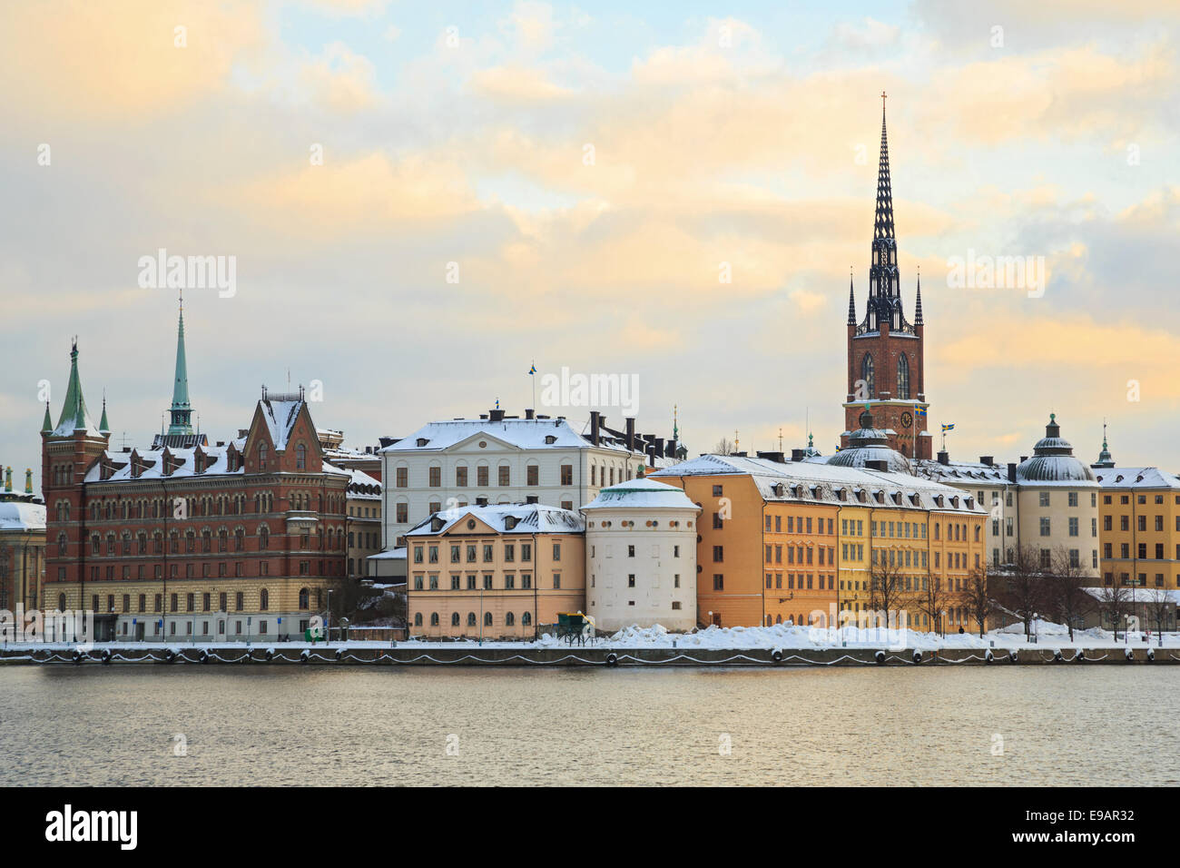 La ville de Stockholm Suède Banque D'Images