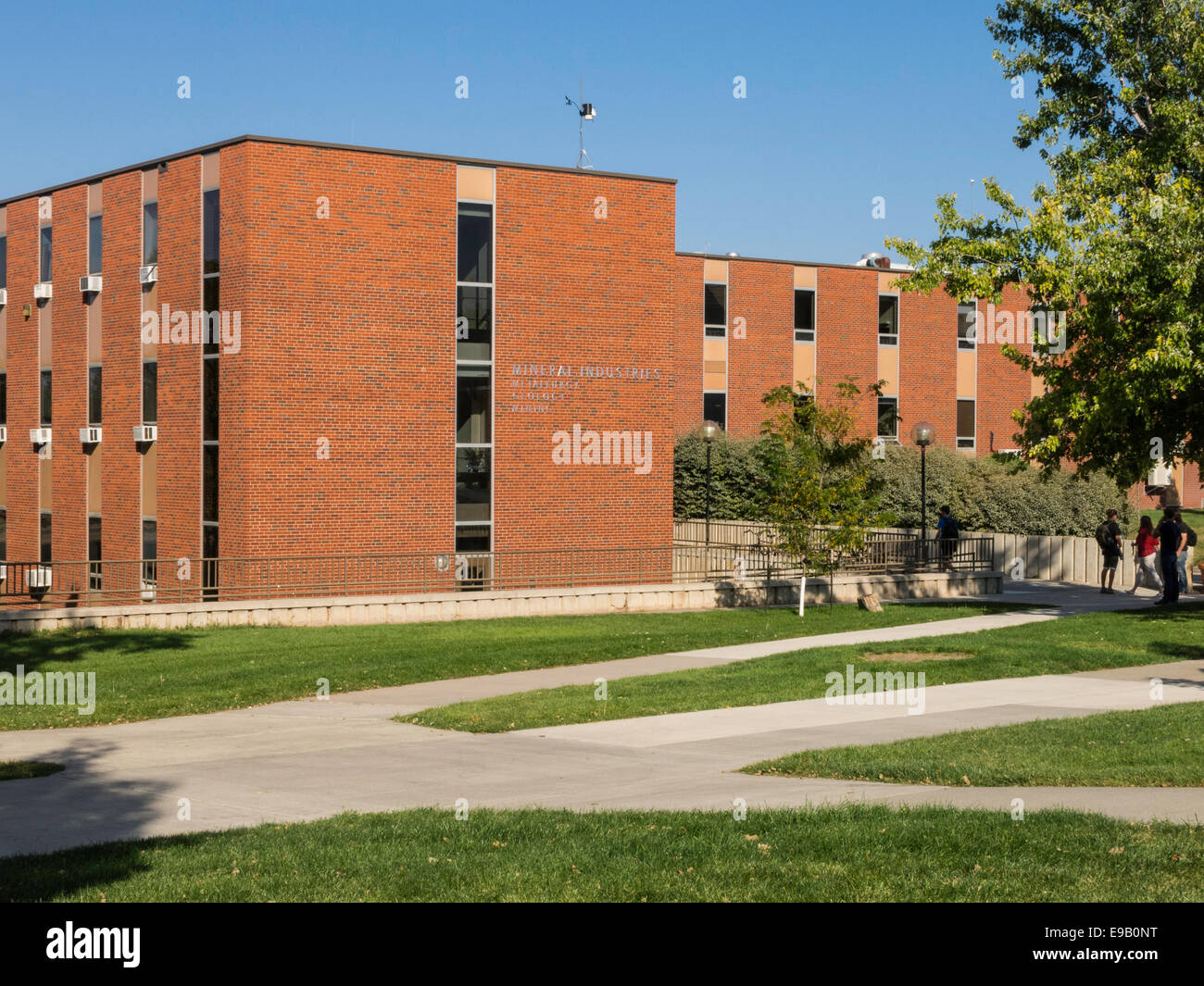 Campus, South Dakota School of Mines & Technologie, Rapid City, SD, Black Hills, États-Unis Banque D'Images