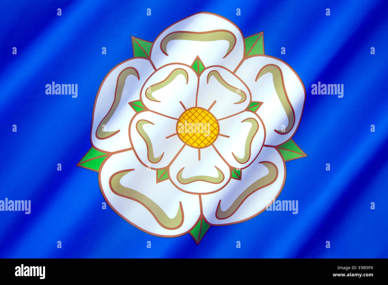 Le pavillon de l'régionaux britanniques Yorkshire Banque D'Images