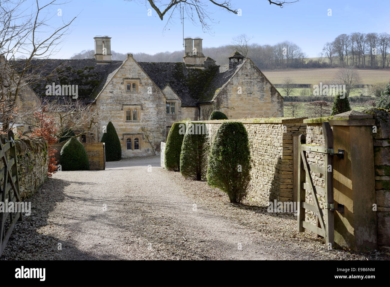 Village des Cotswolds Banque D'Images