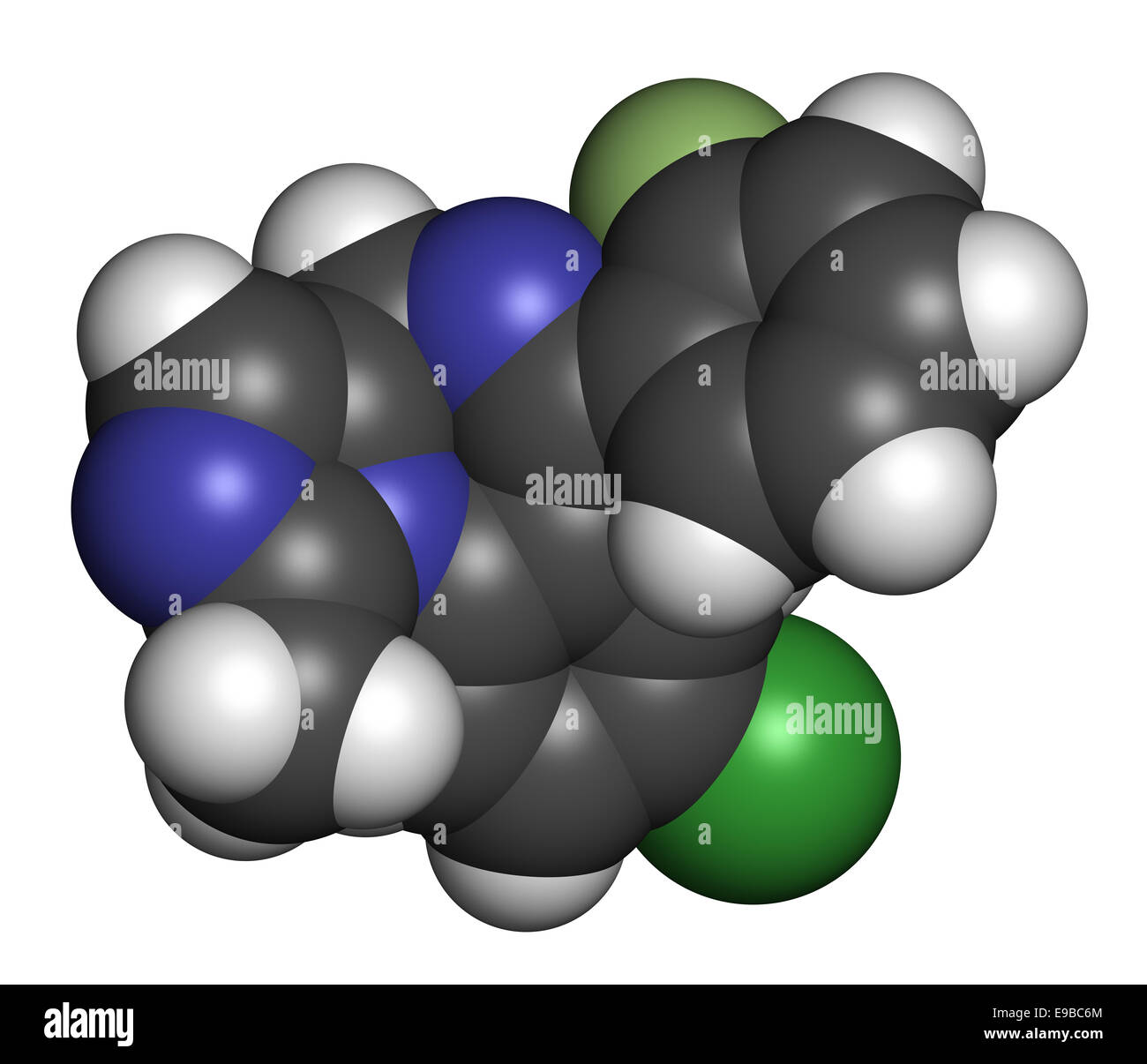 Benzodiazépine Midazolam molécule pharmaceutique. A sédatif ...