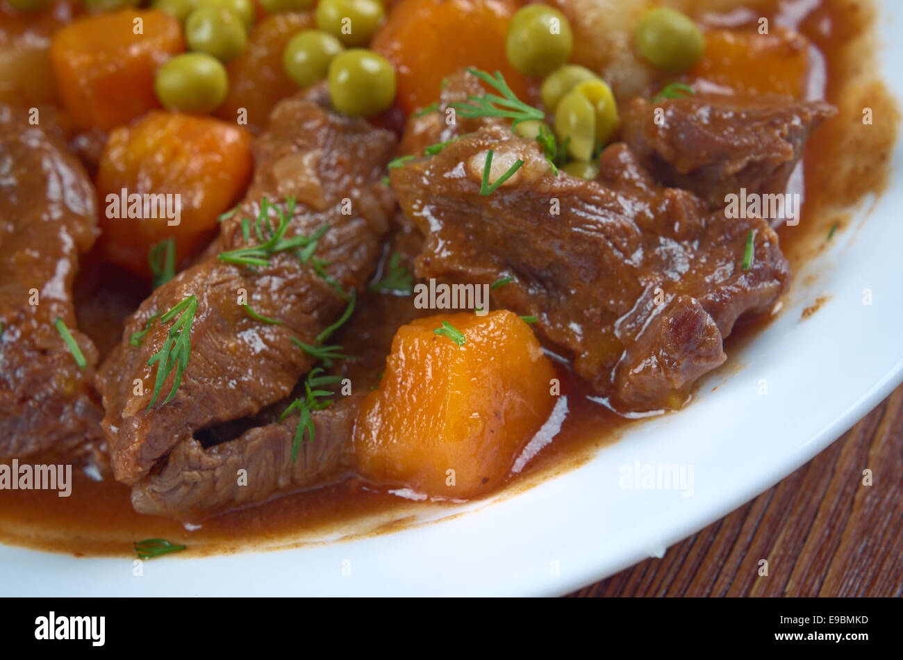 Fricassee D Agneau Francais Viande Coupee En Petits Morceaux En