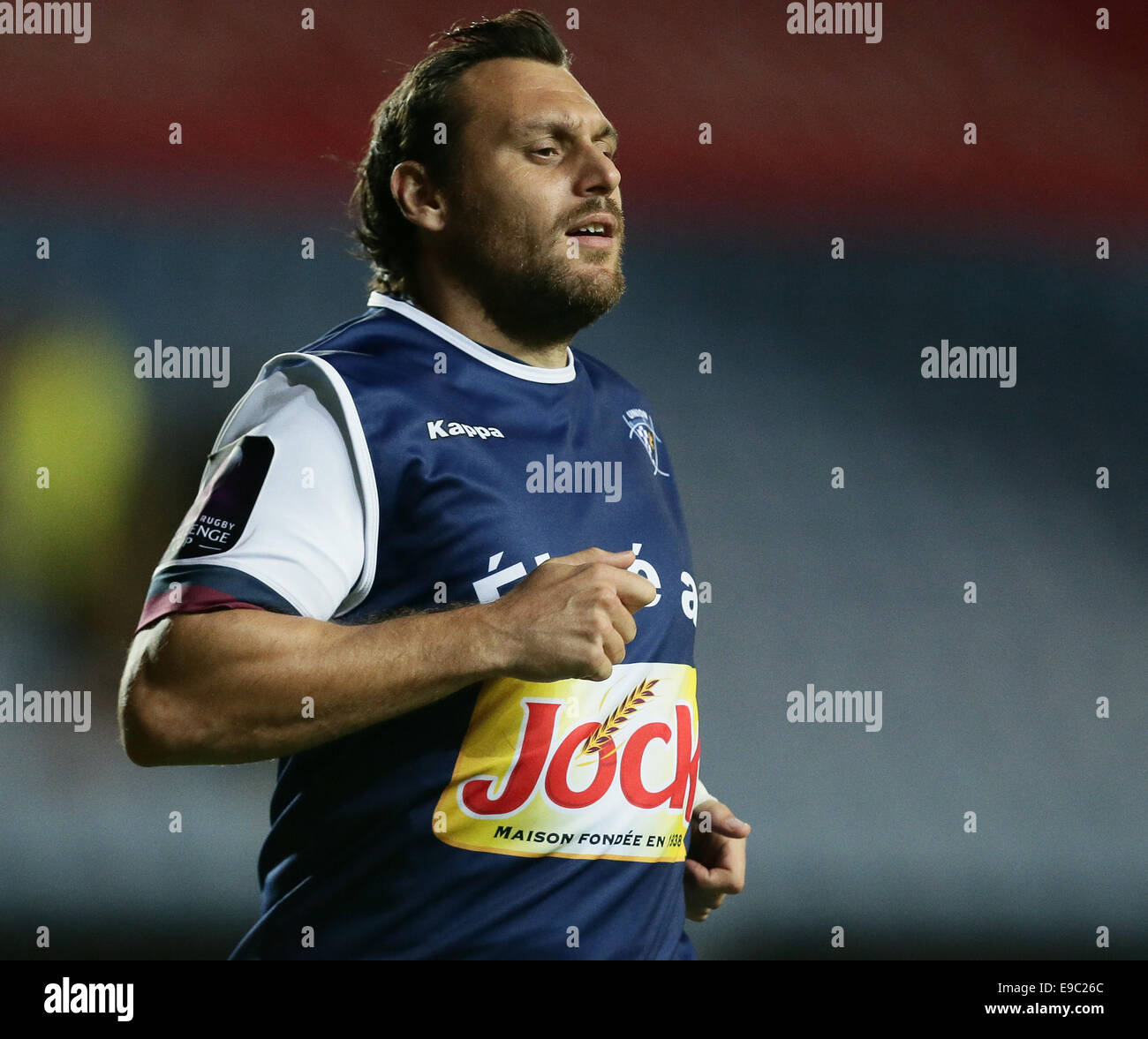 Oxford, UK. 23 Oct, 2014. European Rugby Challenge Cup- extérieure quatre. London Welsh contre Bordeaux Bègles. Lionel Beauxis de Bordeaux. Credit : Action Plus Sport/Alamy Live News Banque D'Images