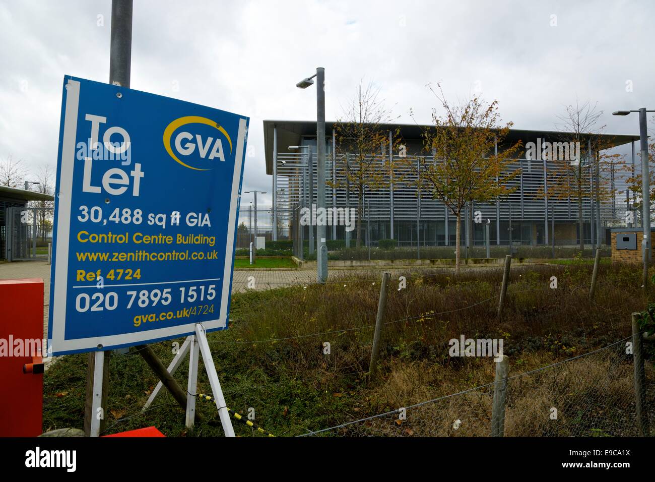 Est de l'Angleterre Regional Fire Control Center sur le parc de recherche de Cambridge, qui a coûté 23 millions de livres sterling, mais n'a jamais été utilisé. Banque D'Images
