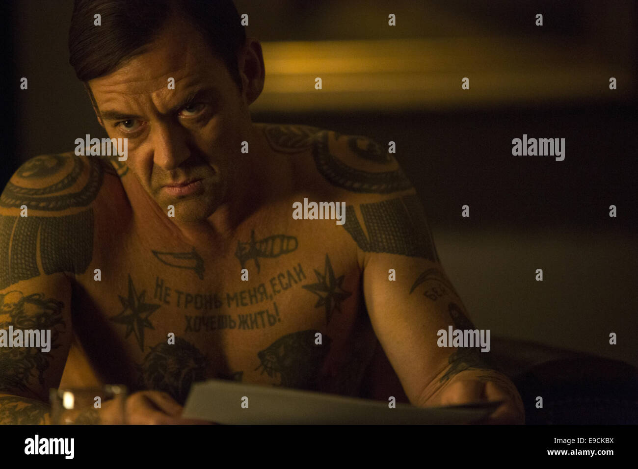 L'ÉGALISEUR (2014) MARTON CSOKAS ANTOINE FUQUA (DIR) Banque D'Images