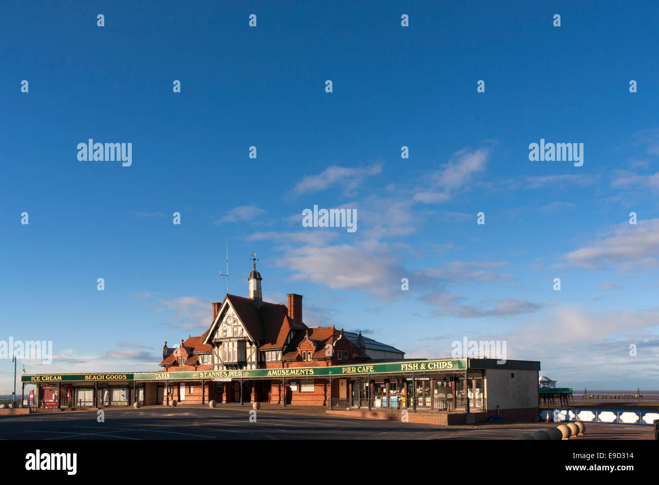 St Anne's pier Banque D'Images