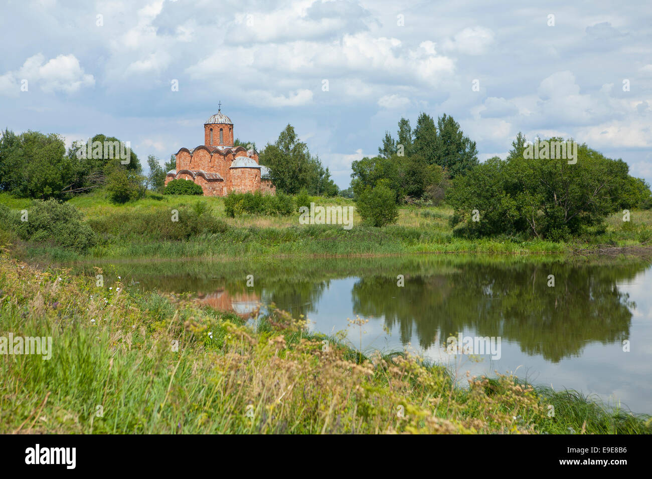 Eglise du Sauveur sur le Kovalyovo, Banque D'Images