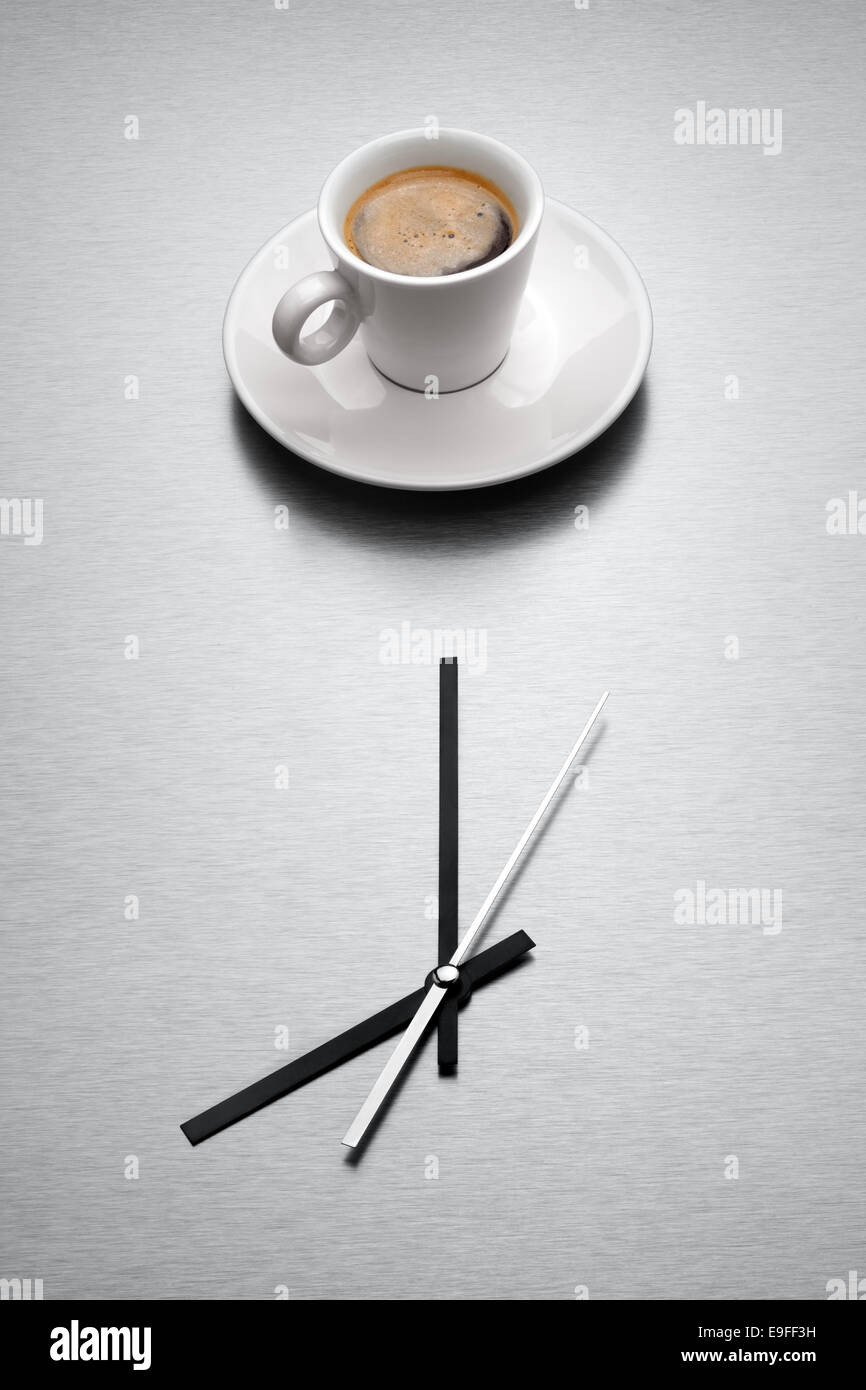 Exprimez-vous l'expresso style. Banque D'Images