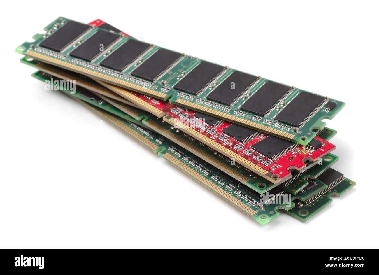 Modules de mémoire vive Banque D'Images