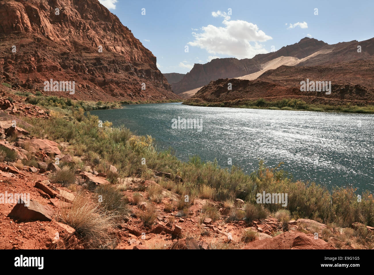 Une réserve d'Indiens du Navajo Banque D'Images