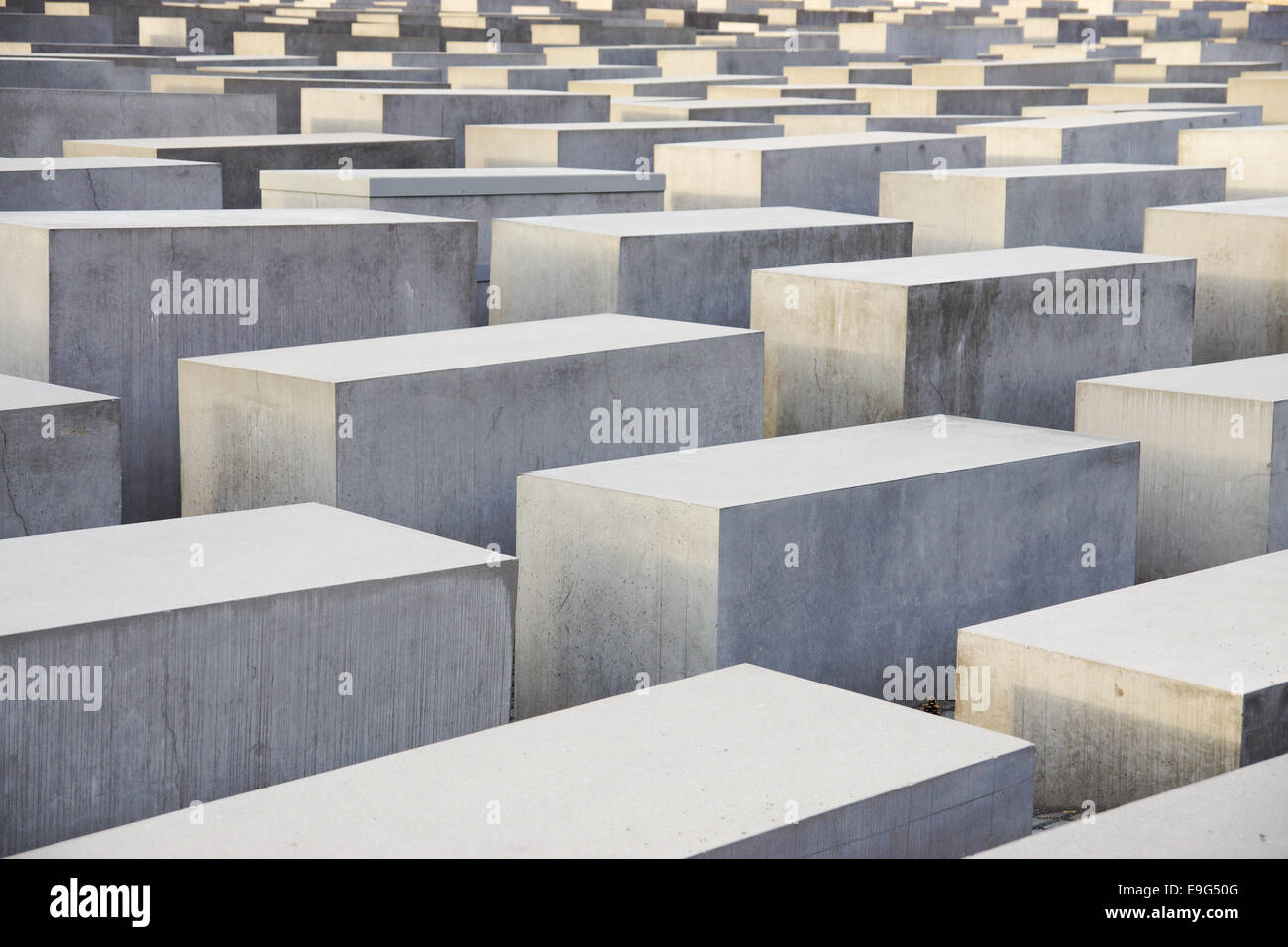 Holocaust-Memorial à Berlin, Allemagne Banque D'Images