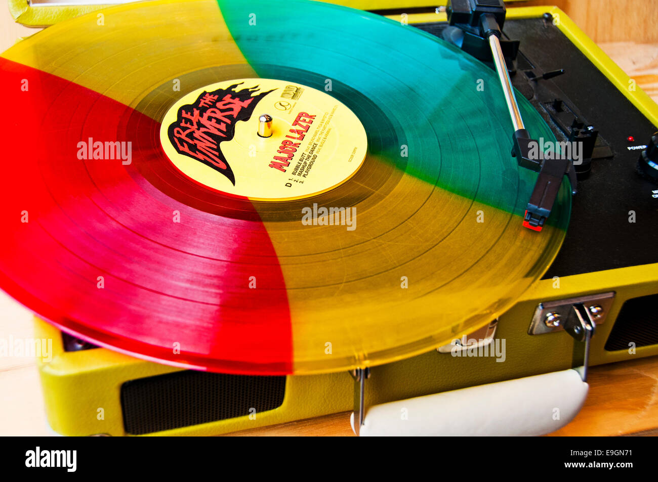 Platine tourne-disque Banque D'Images