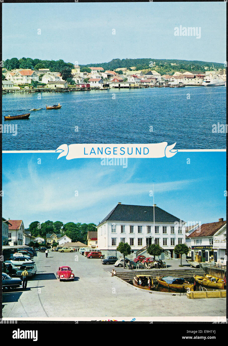 H-C-1 Norge : Langesund Banque D'Images