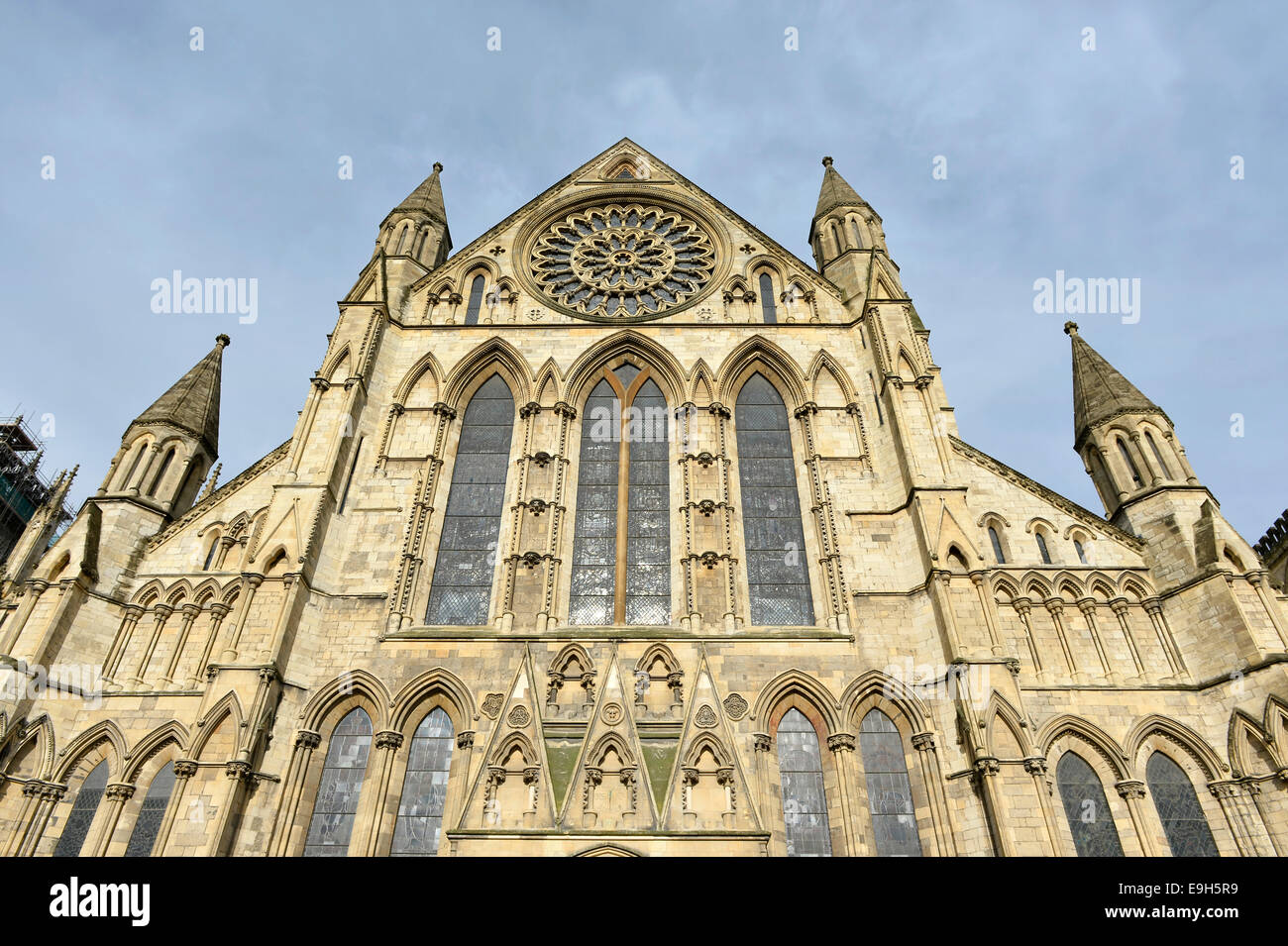 La cathédrale de York, York, Angleterre, Royaume-Uni Banque D'Images