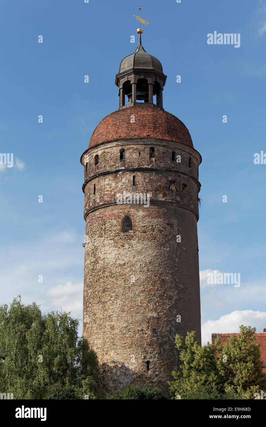 La tour Saint-Nicolas, Görlitz, Saxe, Allemagne Banque D'Images