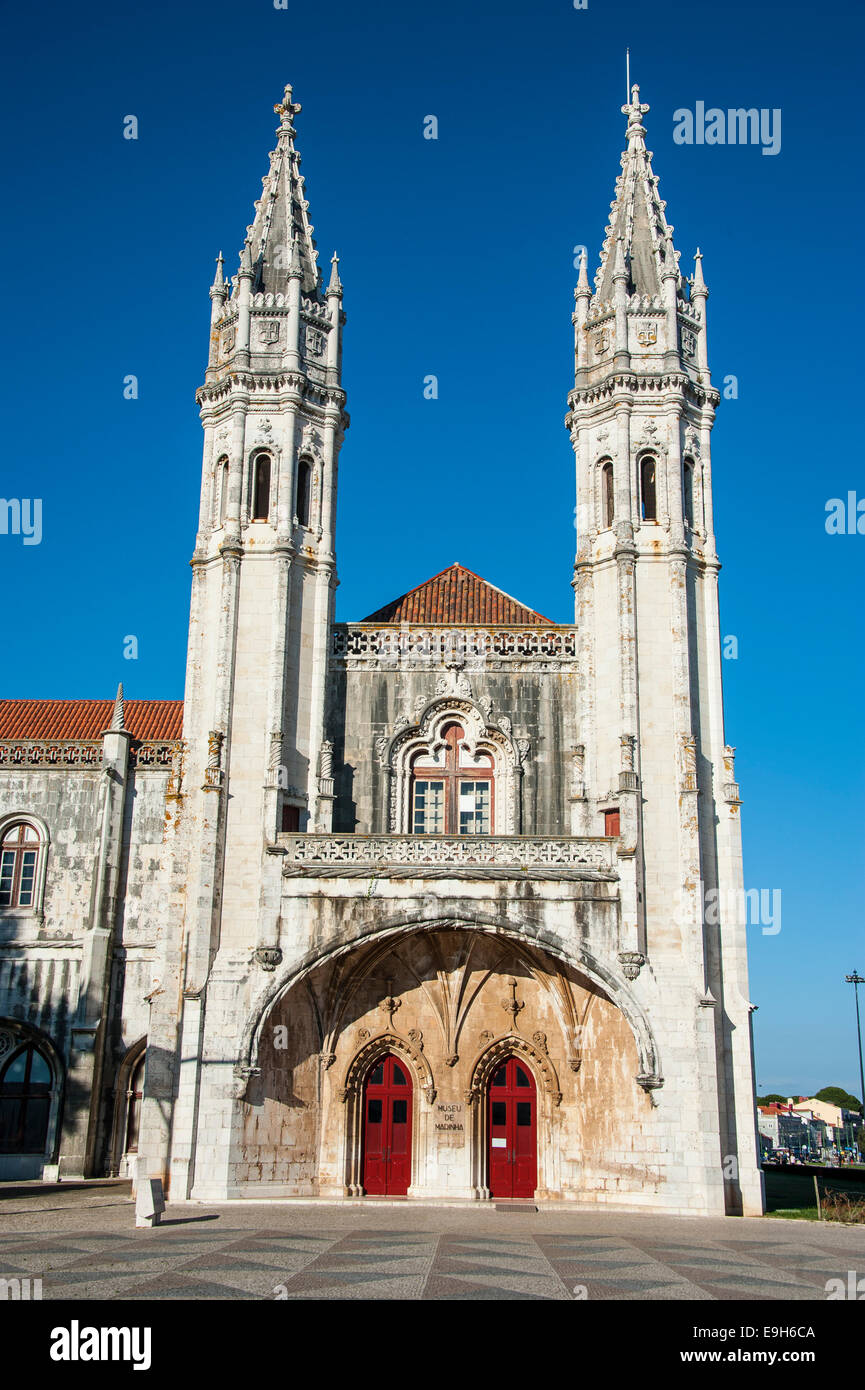 Mosteiro dos Jerónimos, Monastère des Hiéronymites, Belém, Lisbonne, Portugal, Lisbonne Banque D'Images