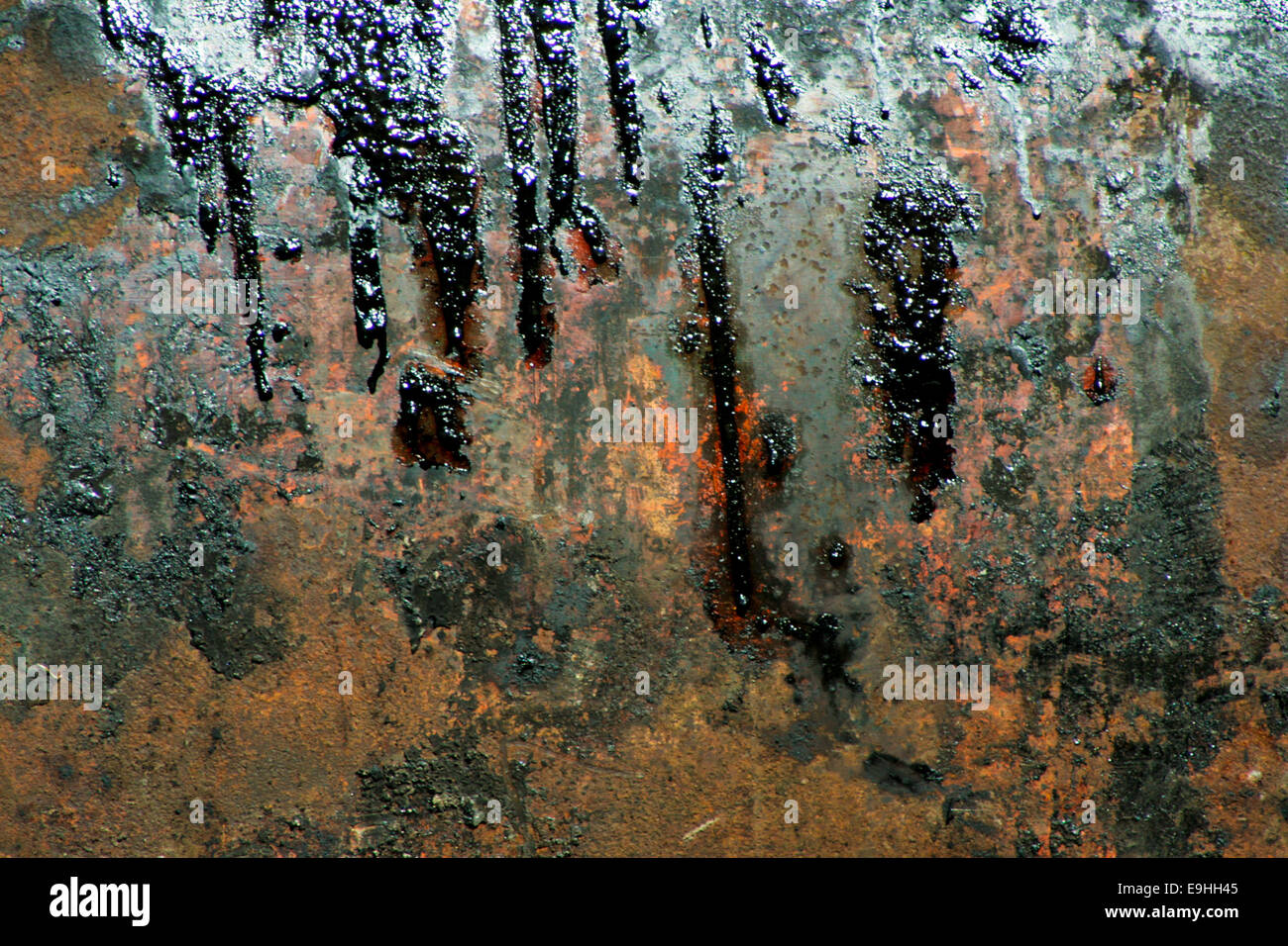 Rusty metal background Banque D'Images
