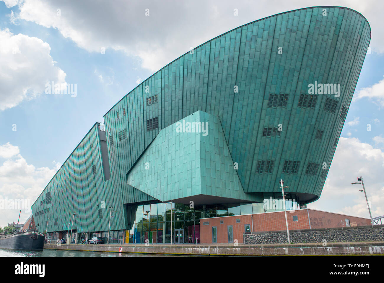 Musée scientifique Nemo, la nouvelle métropole, Amsterdam, Pays-Bas Banque D'Images