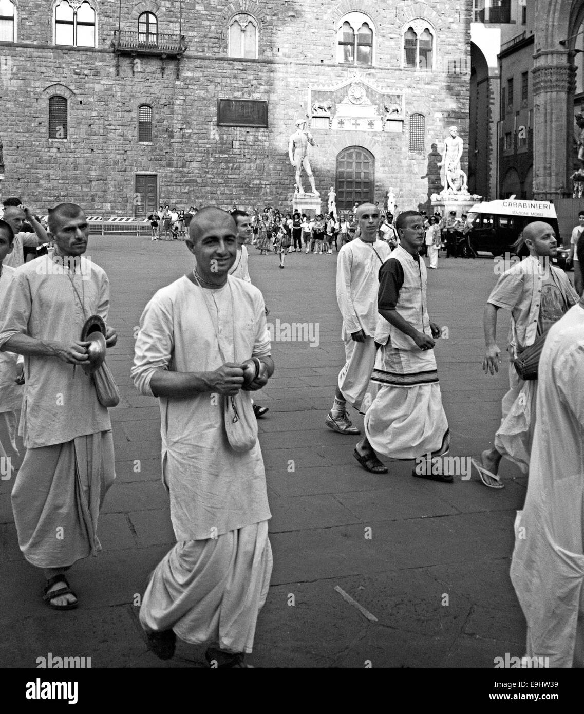 Florence ou Firenze (également appelée Fiorenza ou Florentia) est la capitale de la région italienne de la Toscane. Banque D'Images