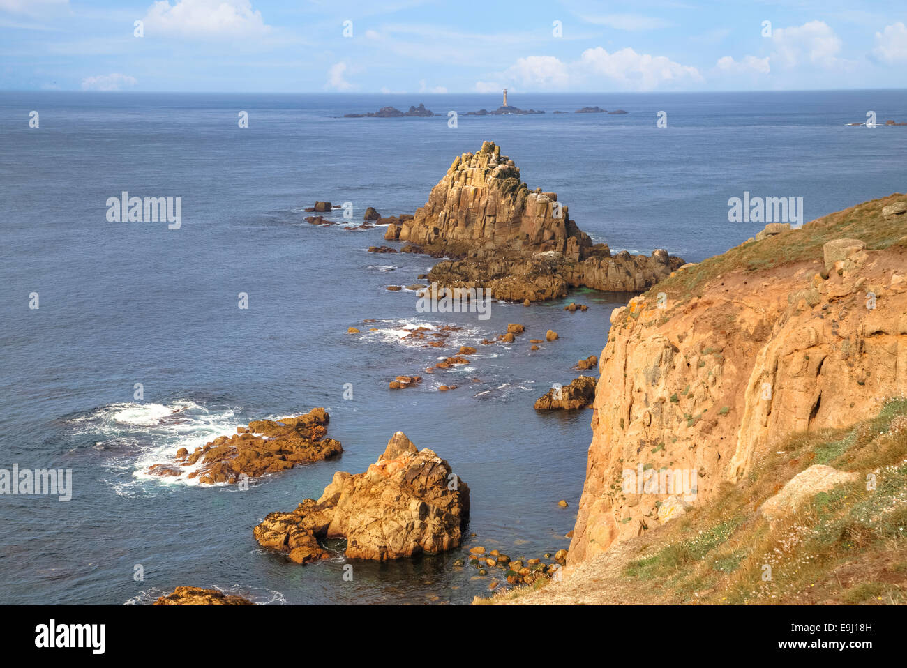 Land's End, Cornwall, Angleterre, Royaume-Uni Banque D'Images