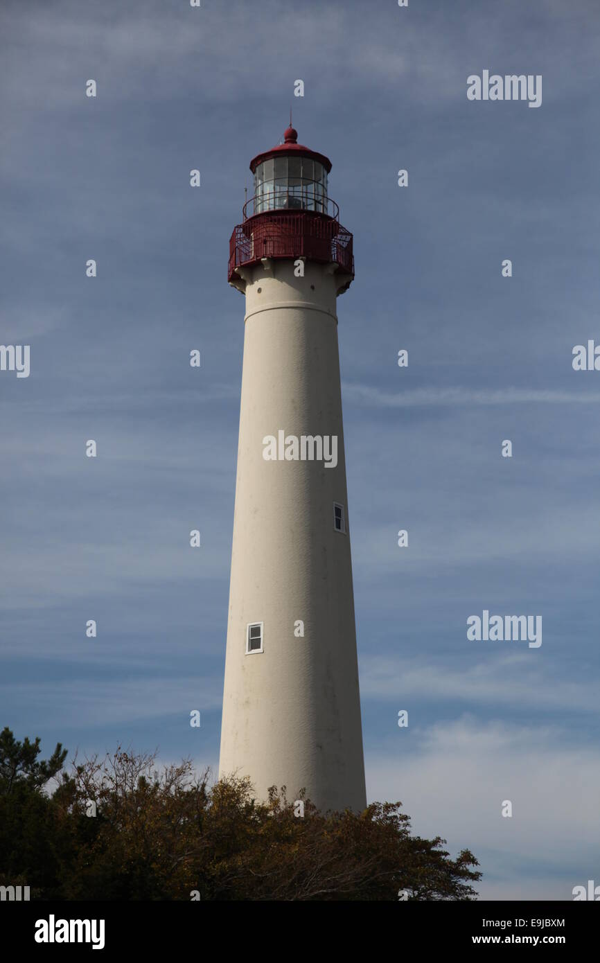 Light House à Cape May, NJ, États-Unis d'Amérique Banque D'Images