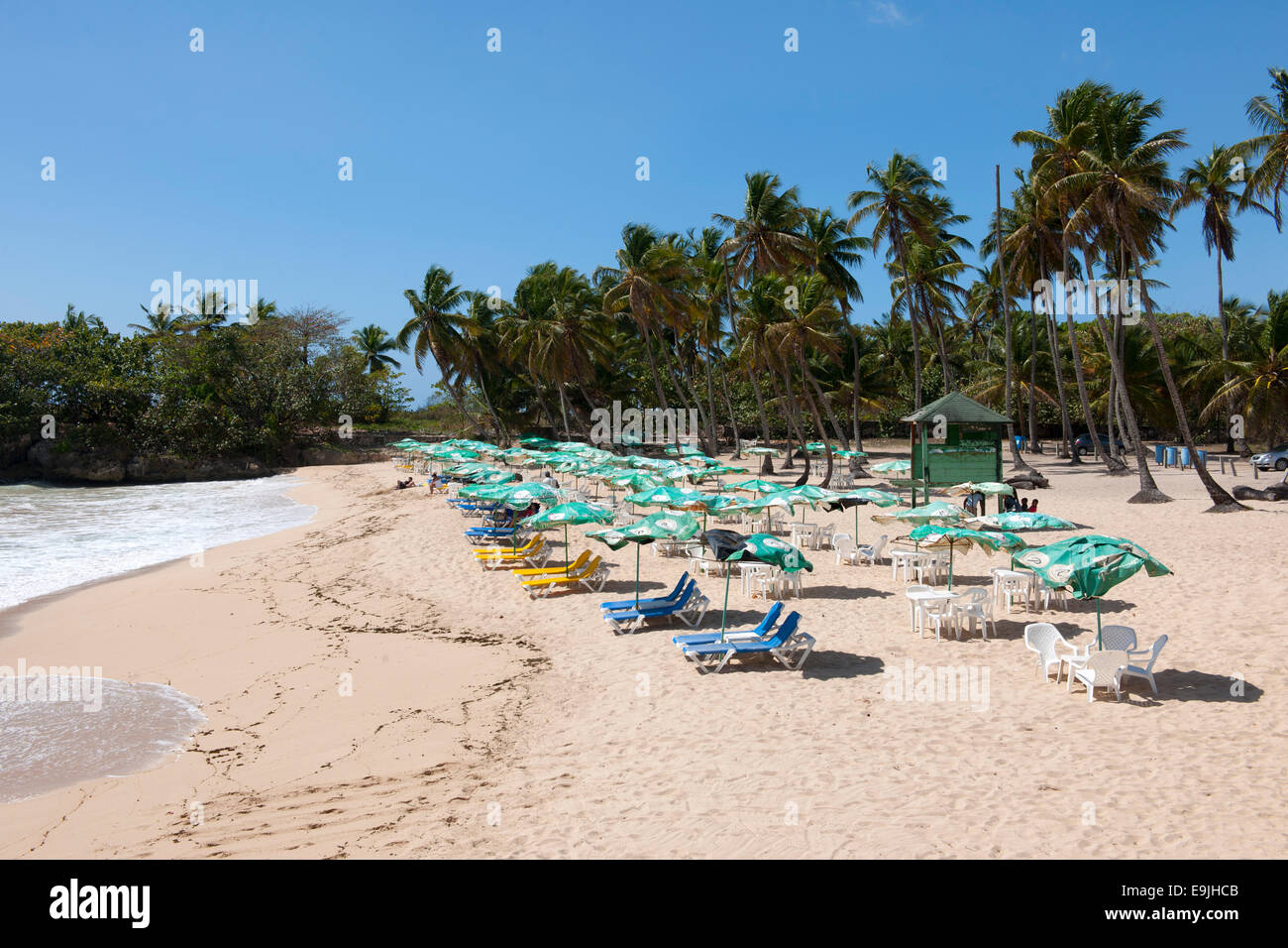 Dominikanische Republik, osten, juan dolio, Playa Caribe Banque D'Images