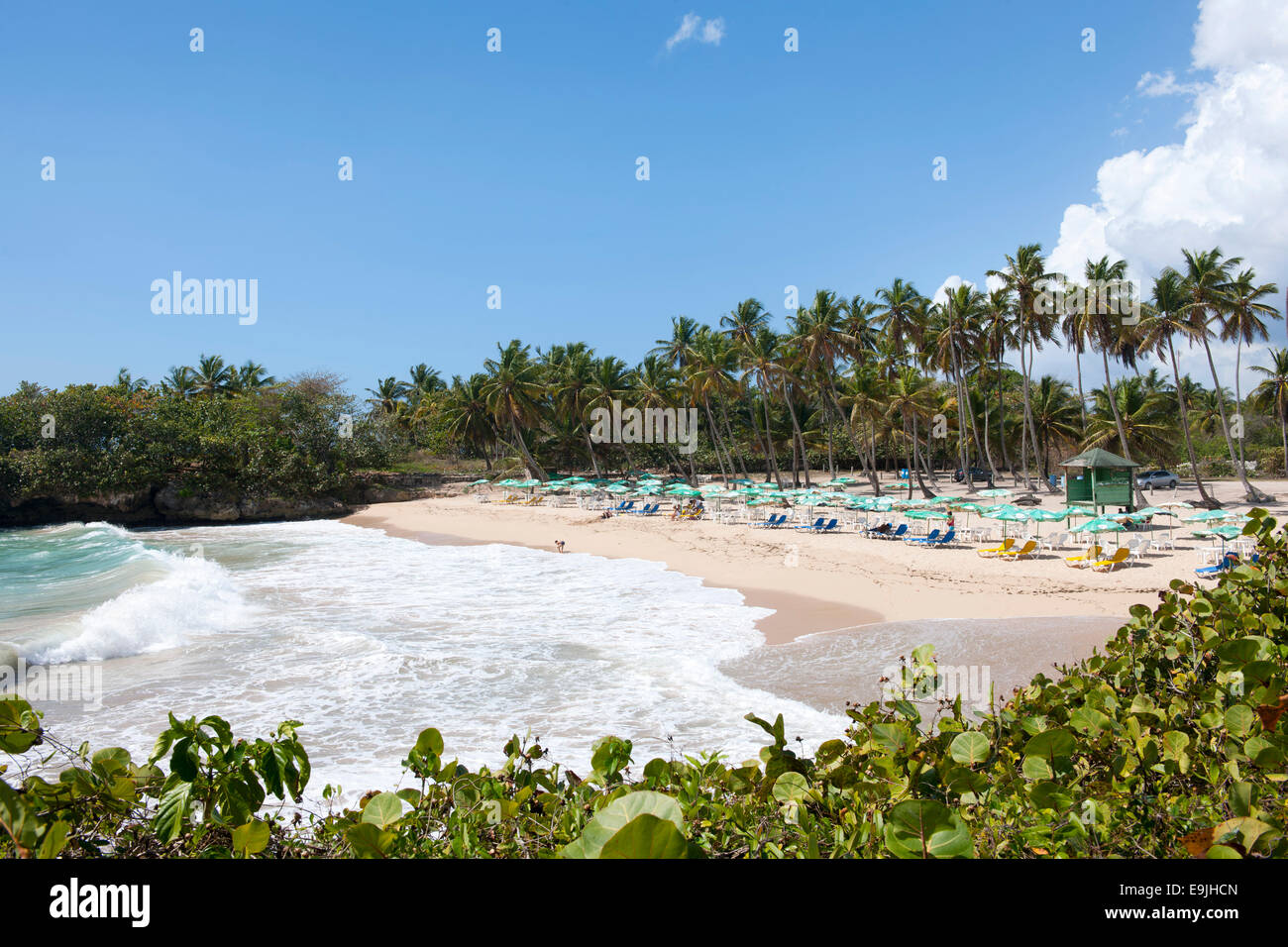 Dominikanische Republik, osten, juan dolio, Playa Caribe Banque D'Images