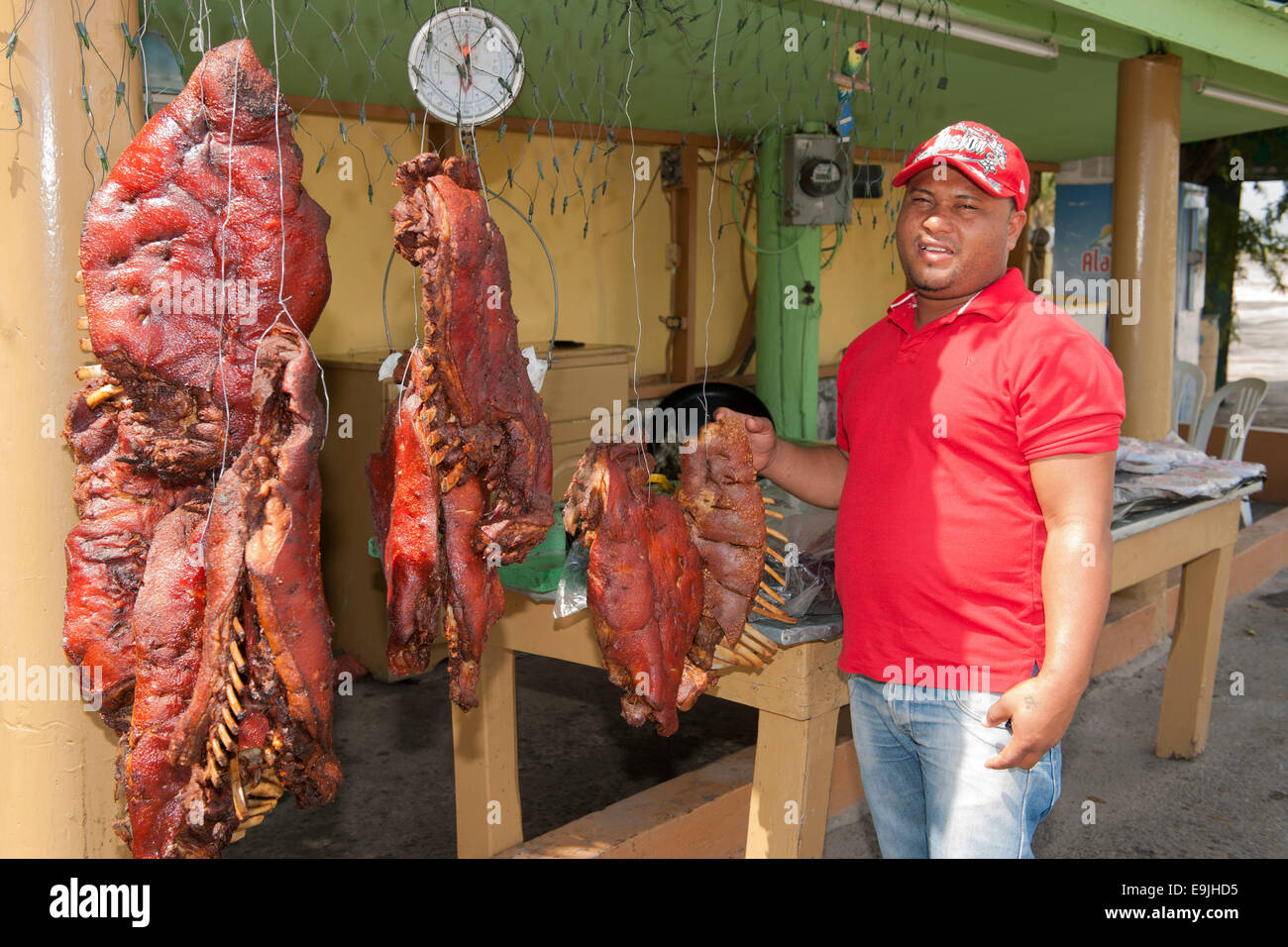 Dominikanische Republik, osten, juan dolio, suis parador el tamarindo Banque D'Images