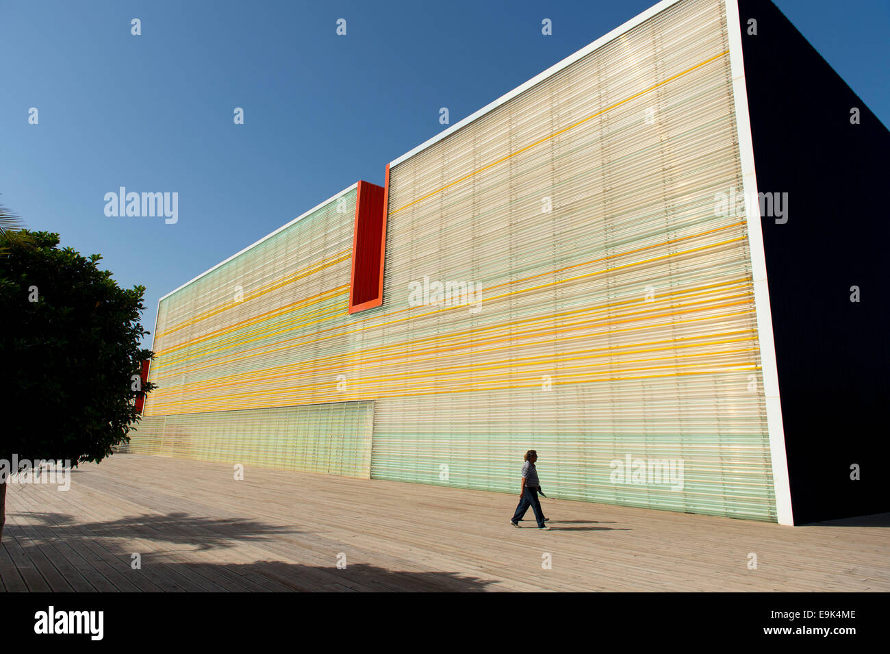 El Batel Auditorium and Convention Centre à Carthagène, en Espagne. Banque D'Images