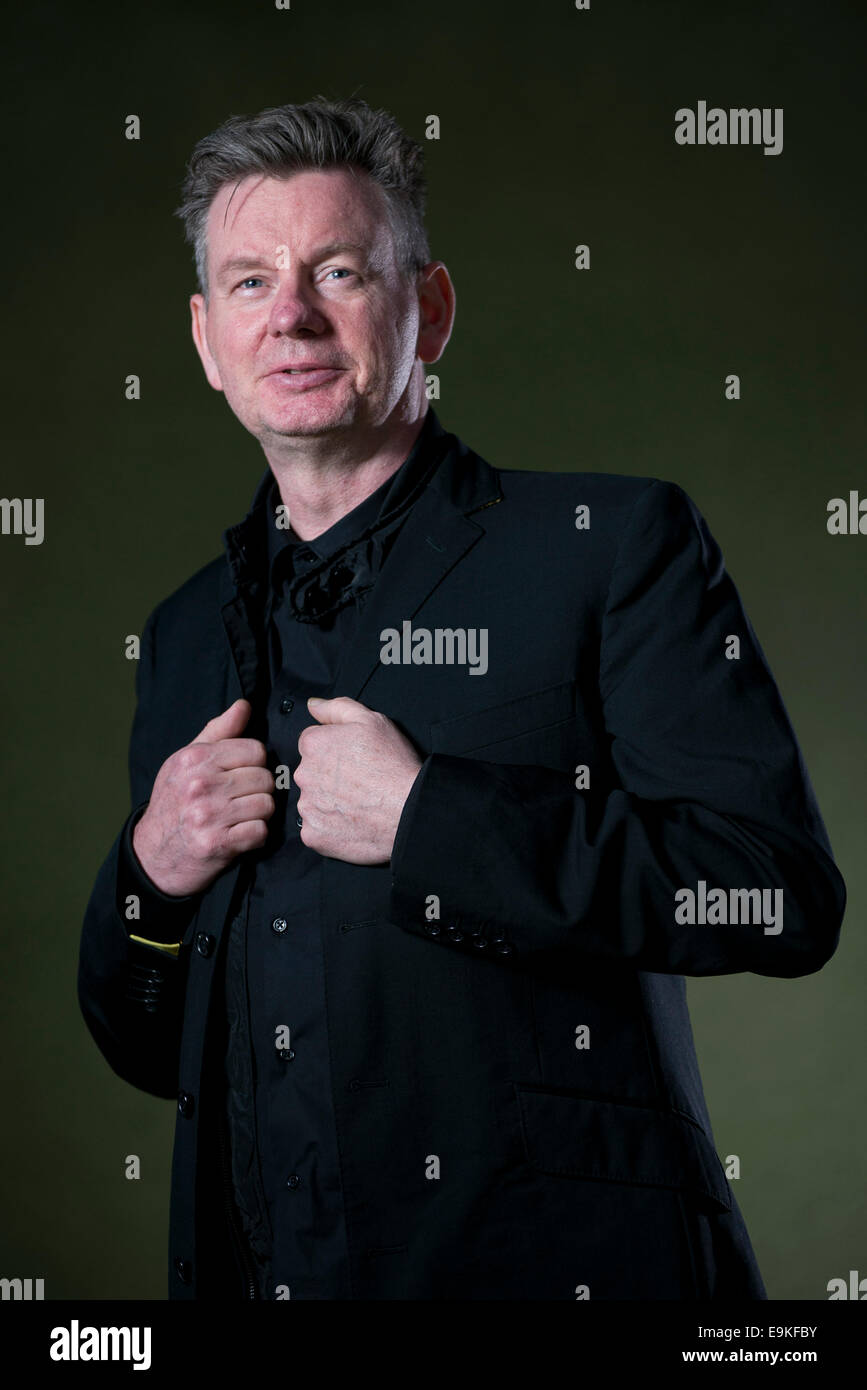 L'acteur écossais John Gordon Sinclair apparaît au Edinburgh International Book Festival. Banque D'Images