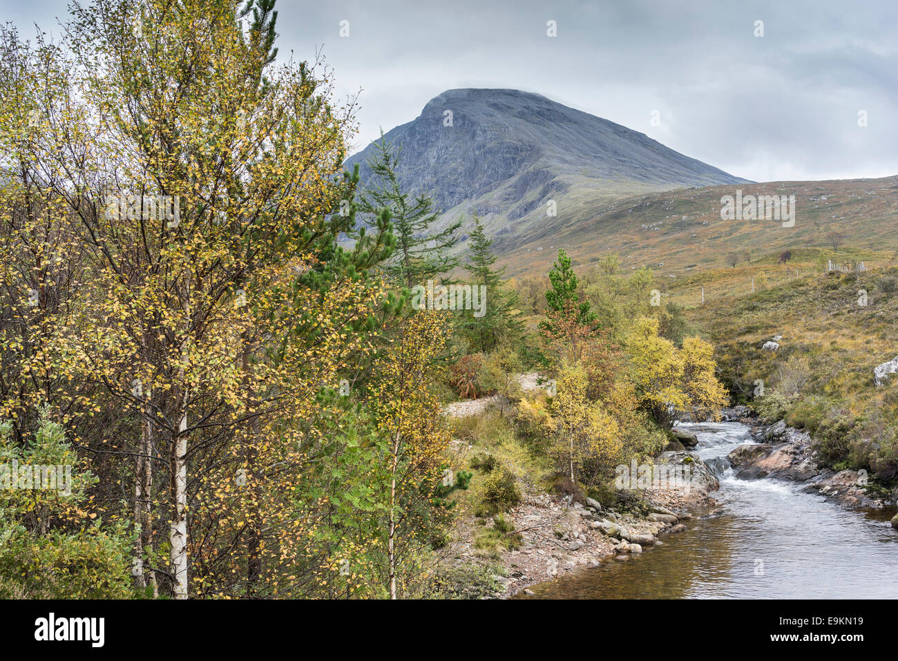 Ben Nevis & face Nord Stream en Ecosse. Banque D'Images