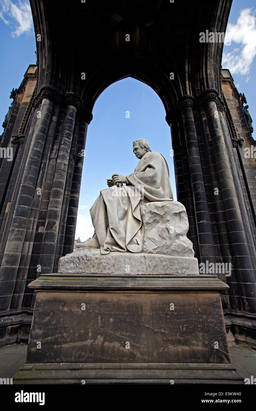 Le Scott Monument, Édimbourg, Écosse Banque D'Images