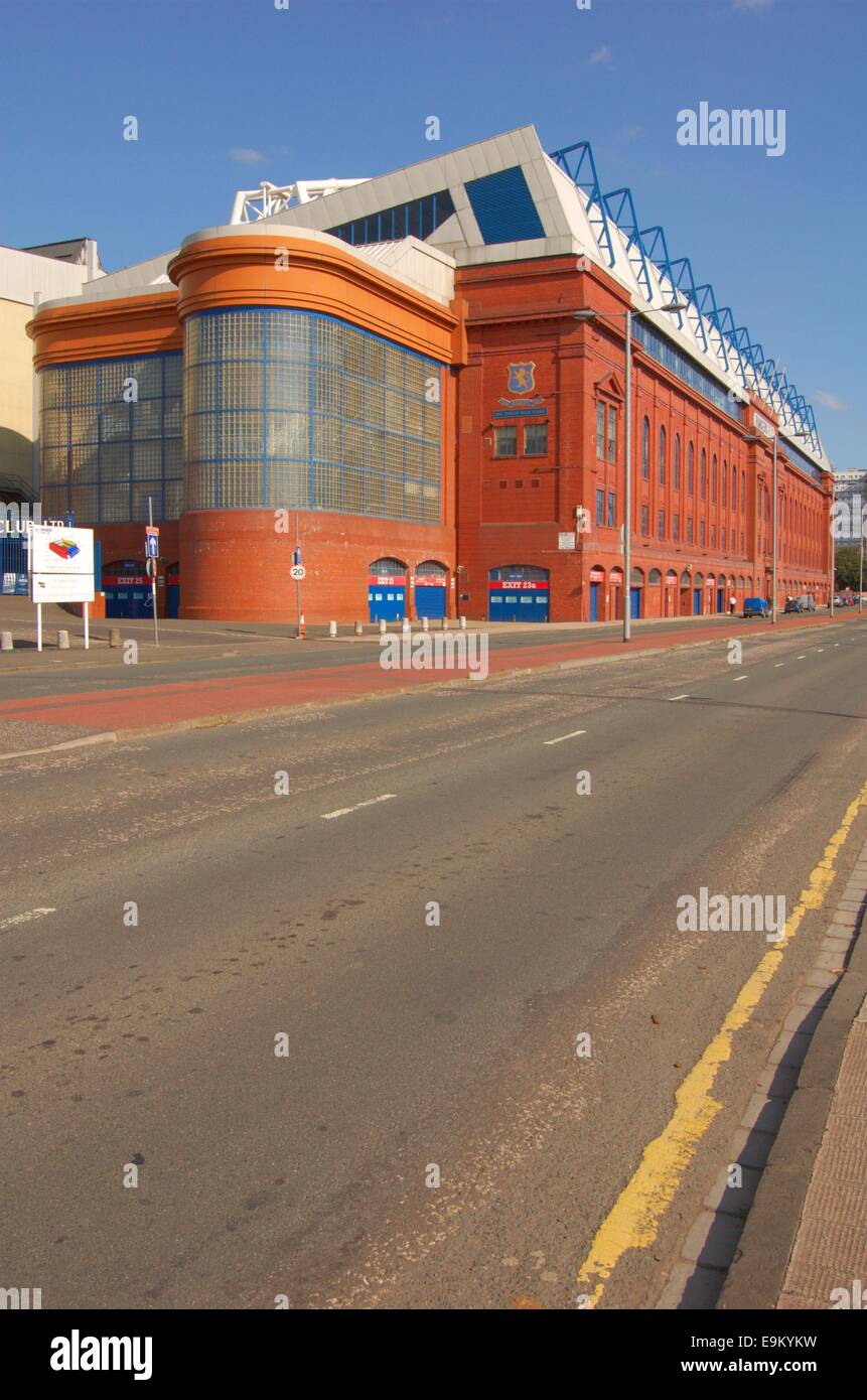 4e septembre 2013. Stade Ibrox à Glasgow, en Écosse. Usage éditorial uniquement. Banque D'Images