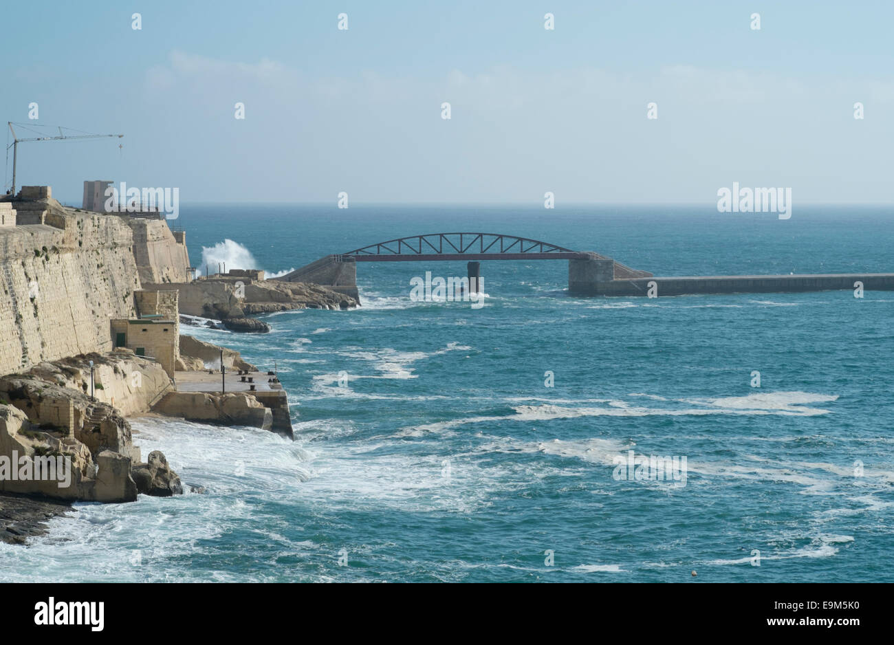 Le Grand Port à Malte Banque D'Images
