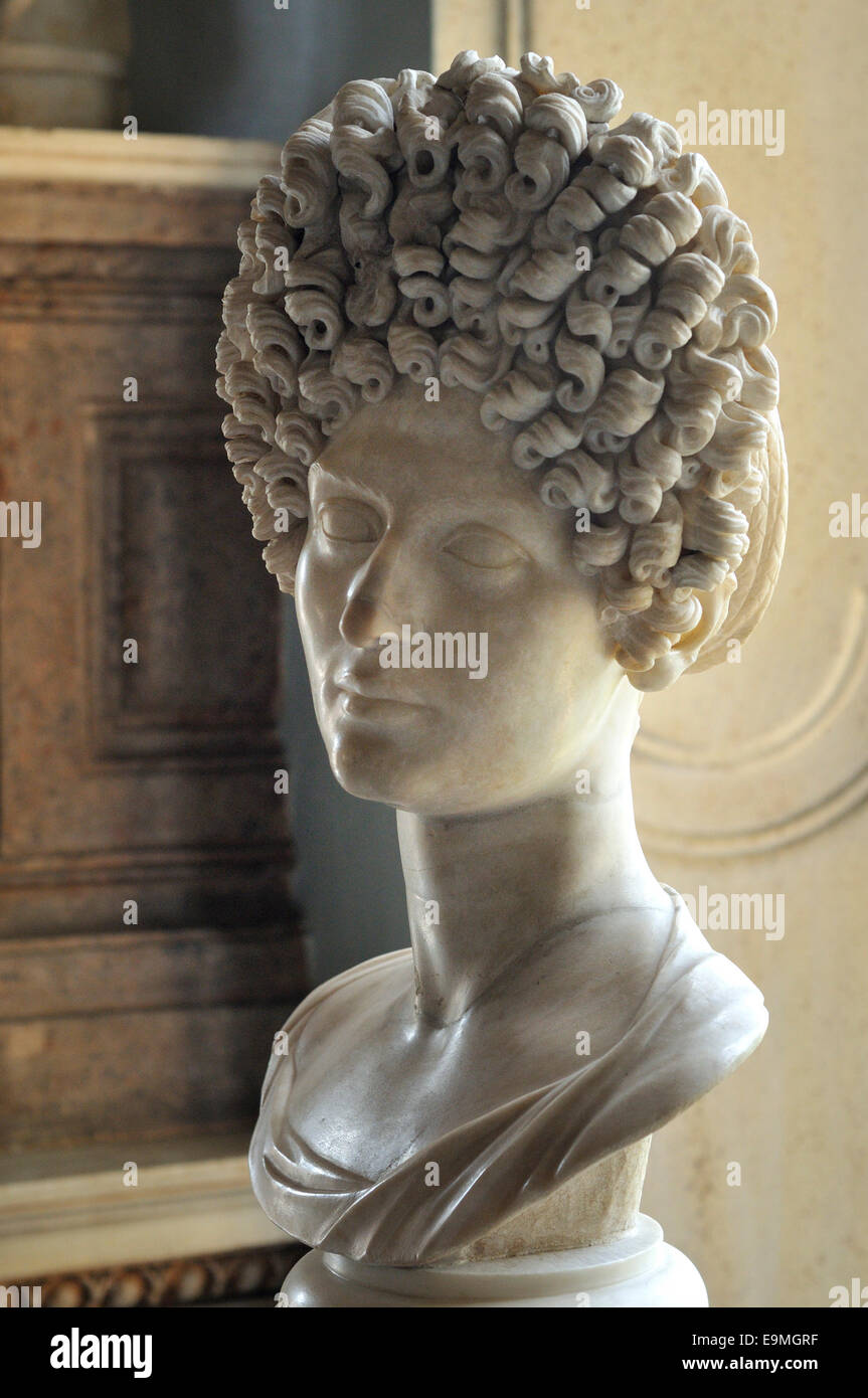 Buste Fonseca Musées du Capitole Musei Capitolini Rome Italie Banque D'Images