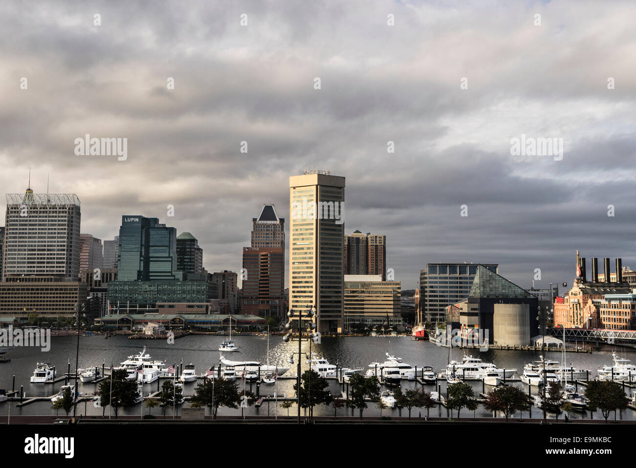 United States, Maryland, Baltimore, Inner Harbor Banque D'Images