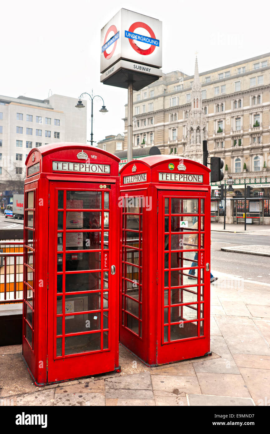 Londres - le 15 mars:Transport for London a annoncé que le 'Underground' logo sera également utilisé pour d'autres systèmes de transport Banque D'Images
