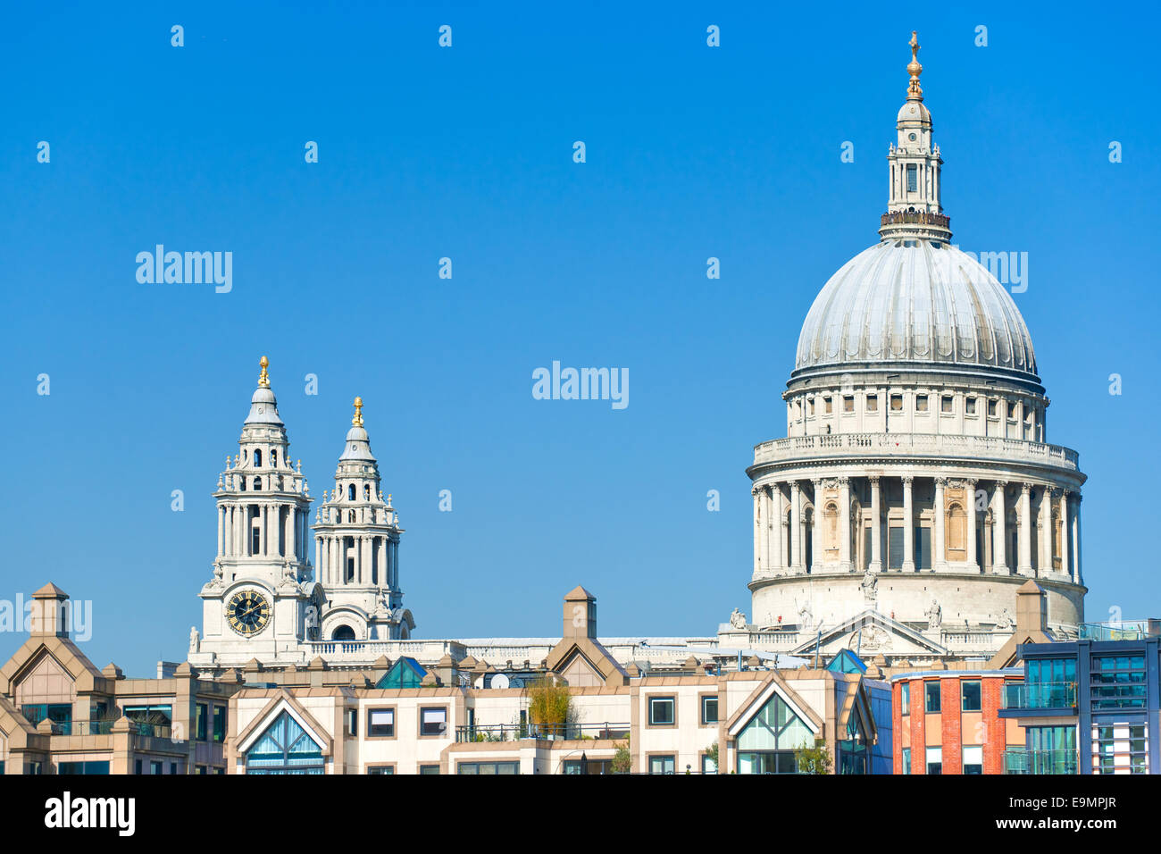 La Cathédrale St Paul, à Londres, Royaume-Uni. Banque D'Images