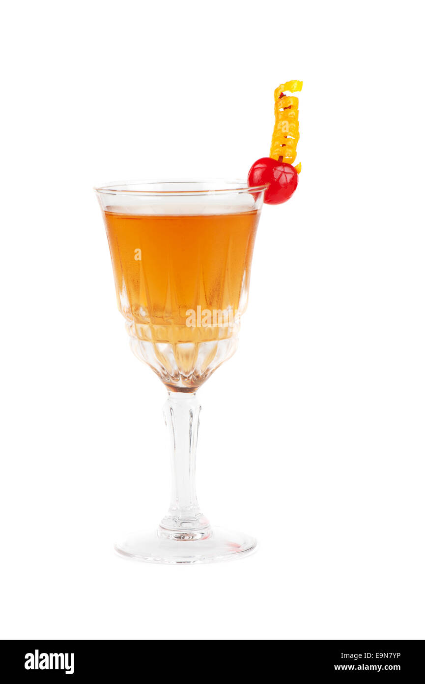 cocktail Cognac Banque D'Images