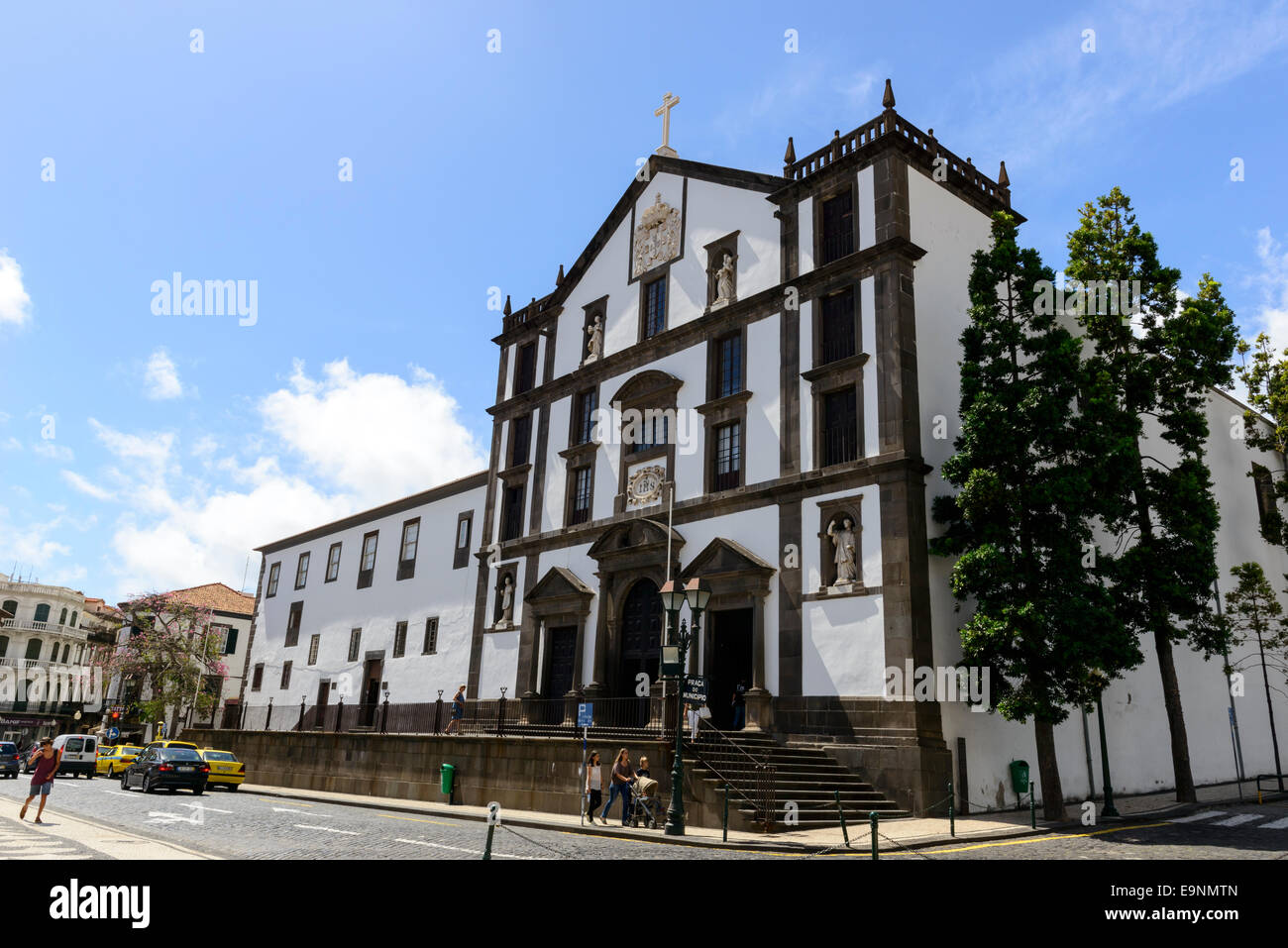 Praca Do Municipio, Funchal Banque D'Images