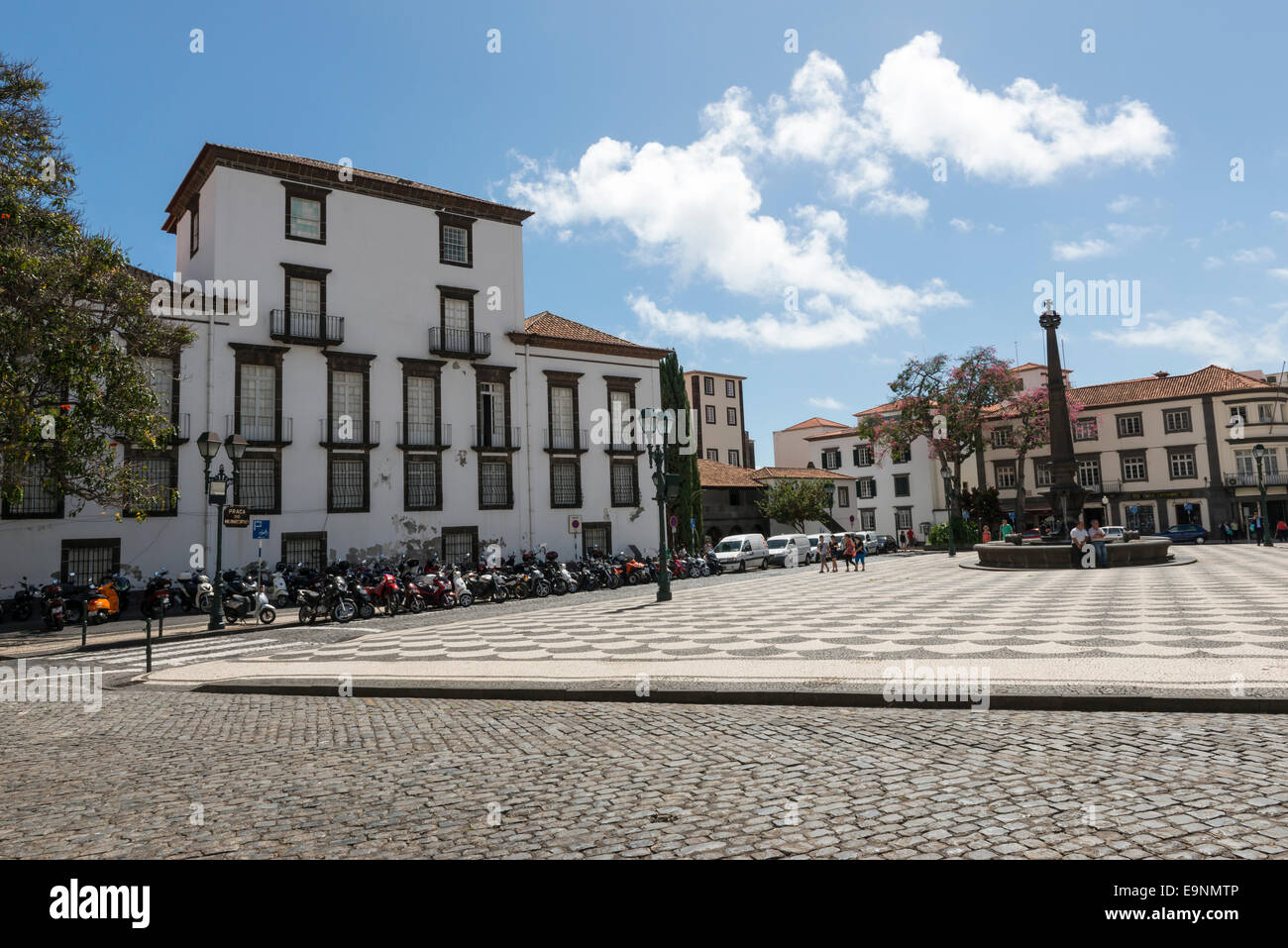 Praca Do Municipio, Funchal Banque D'Images