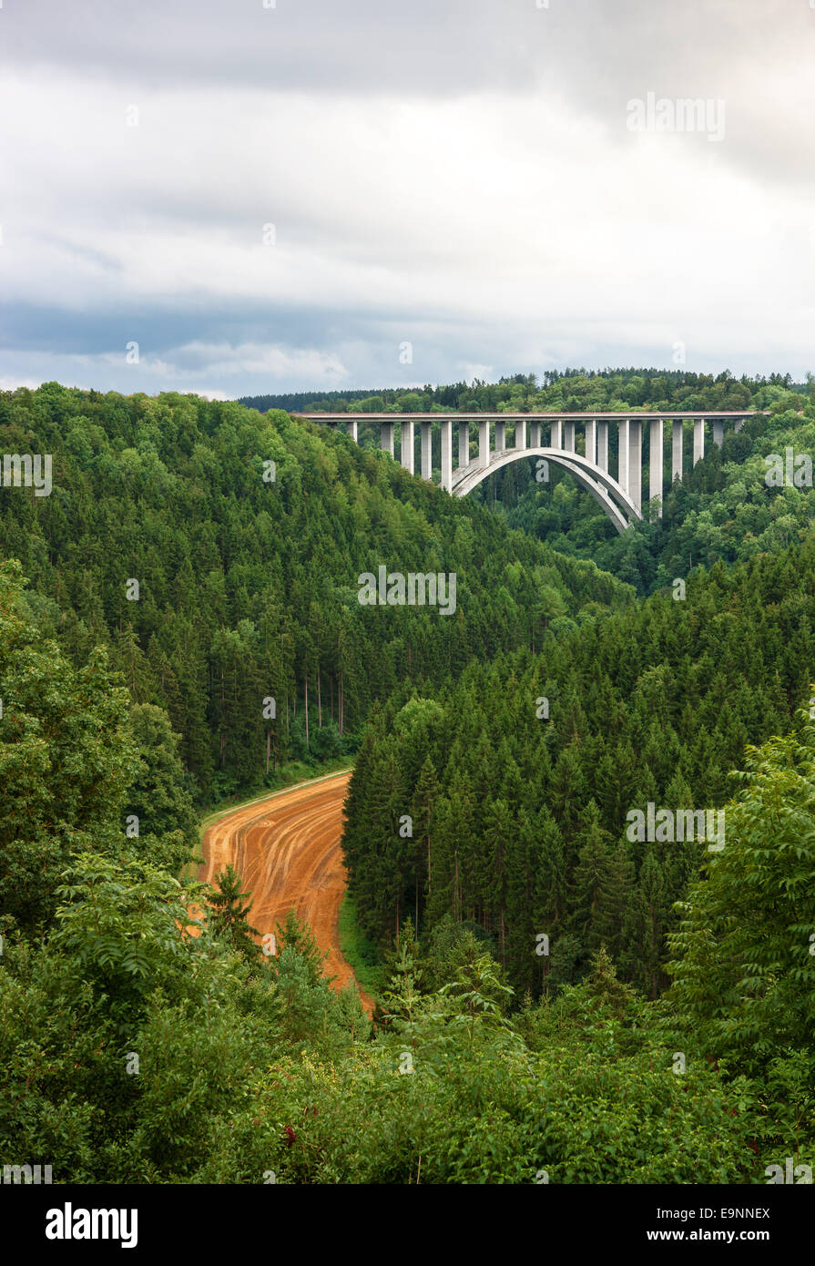 Pont Neckarburg Banque D'Images