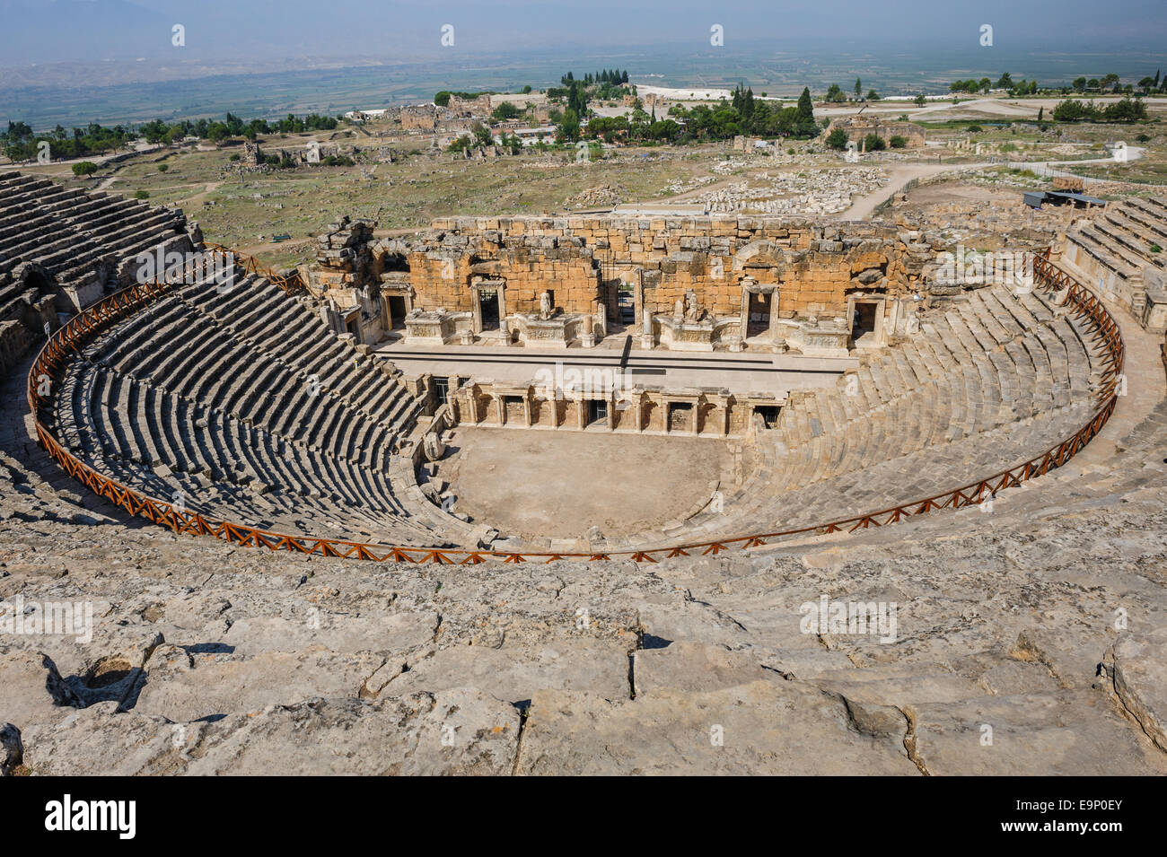 Amphithéâtre antique de Hierapolis Banque D'Images