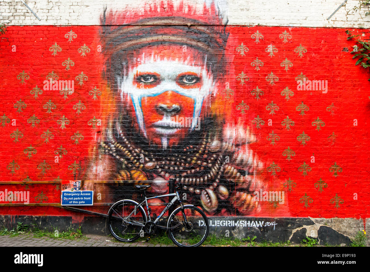 Graffiti dans Camden London UK Banque D'Images