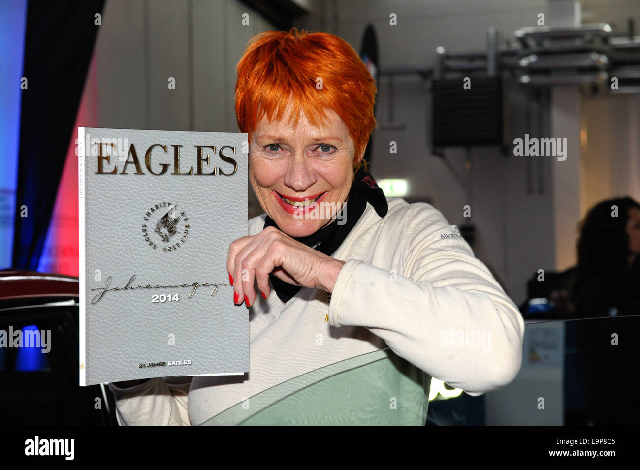 Les célébrités qui fréquentent Eagles Golf Magazine lancement à l'Académie de pilotage BMW comprend : Viktoria Brams Où : Maisach germany, Allemagne Quand : 27 Avr 2014 Banque D'Images