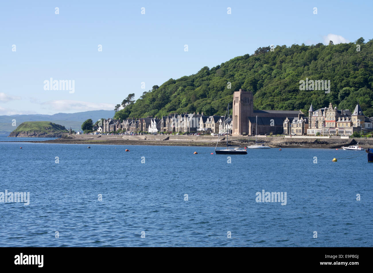 Corran Esplanade Oban Banque D'Images