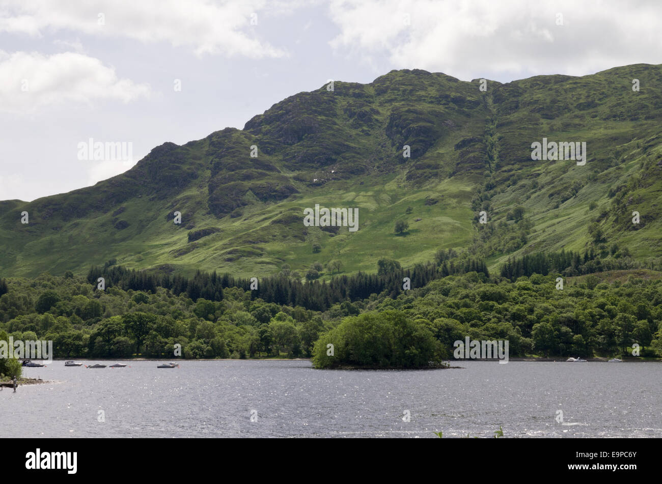 Loch Earn Banque D'Images