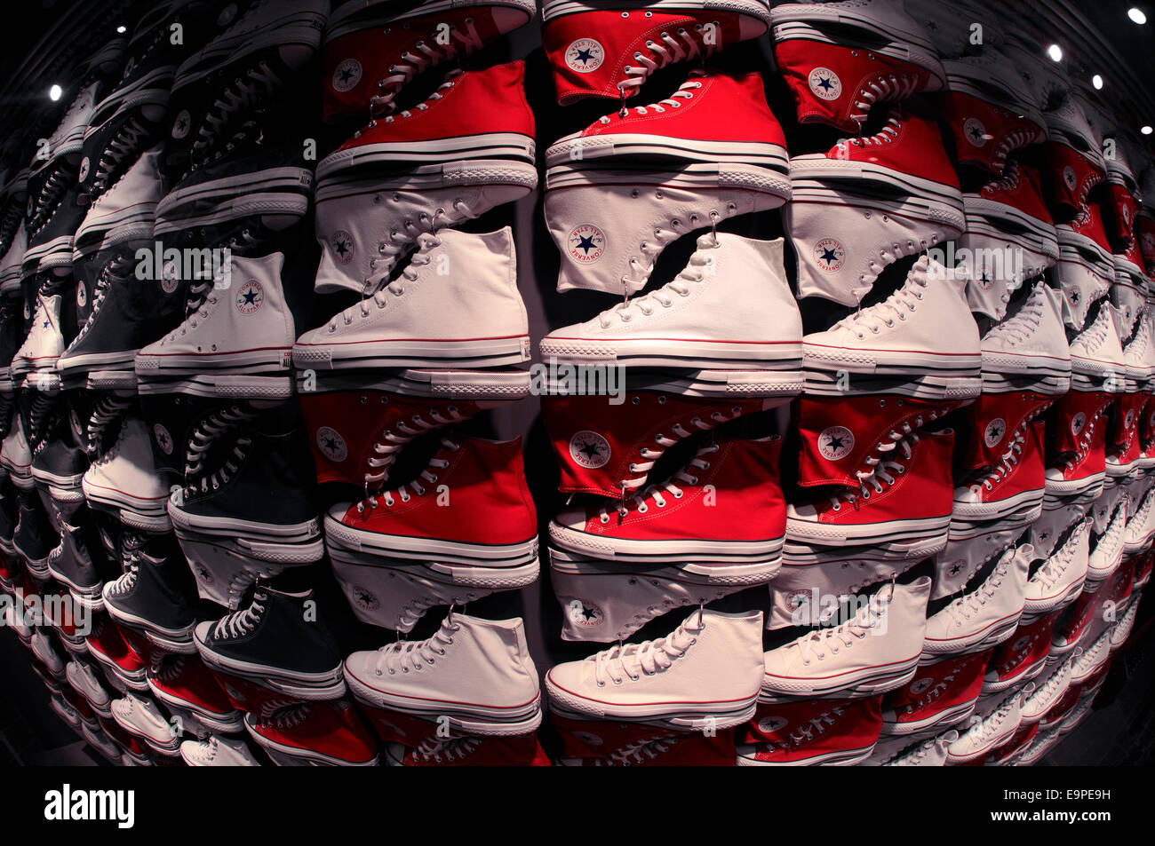 Converse All Star chaussures. Banque D'Images
