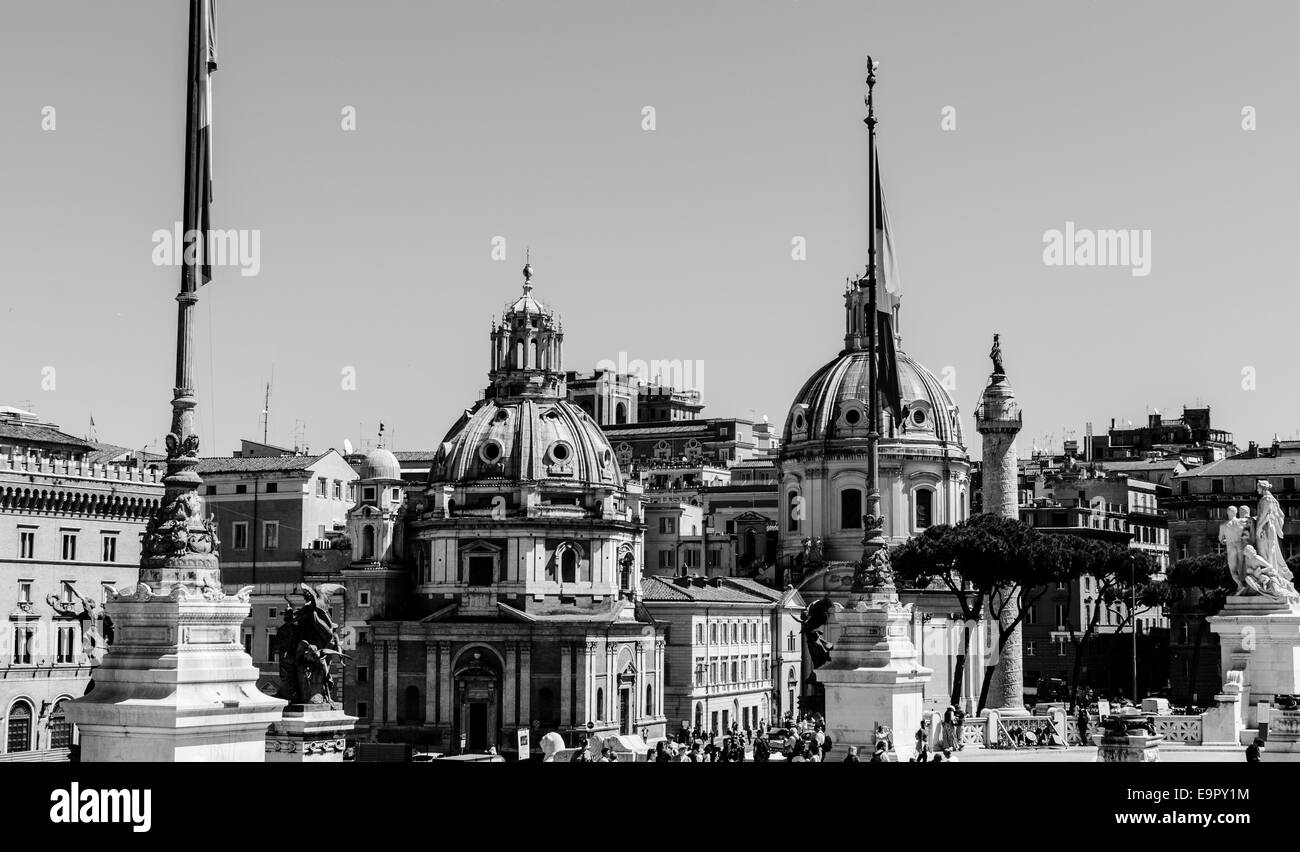 Rome, un paysage urbain Banque D'Images